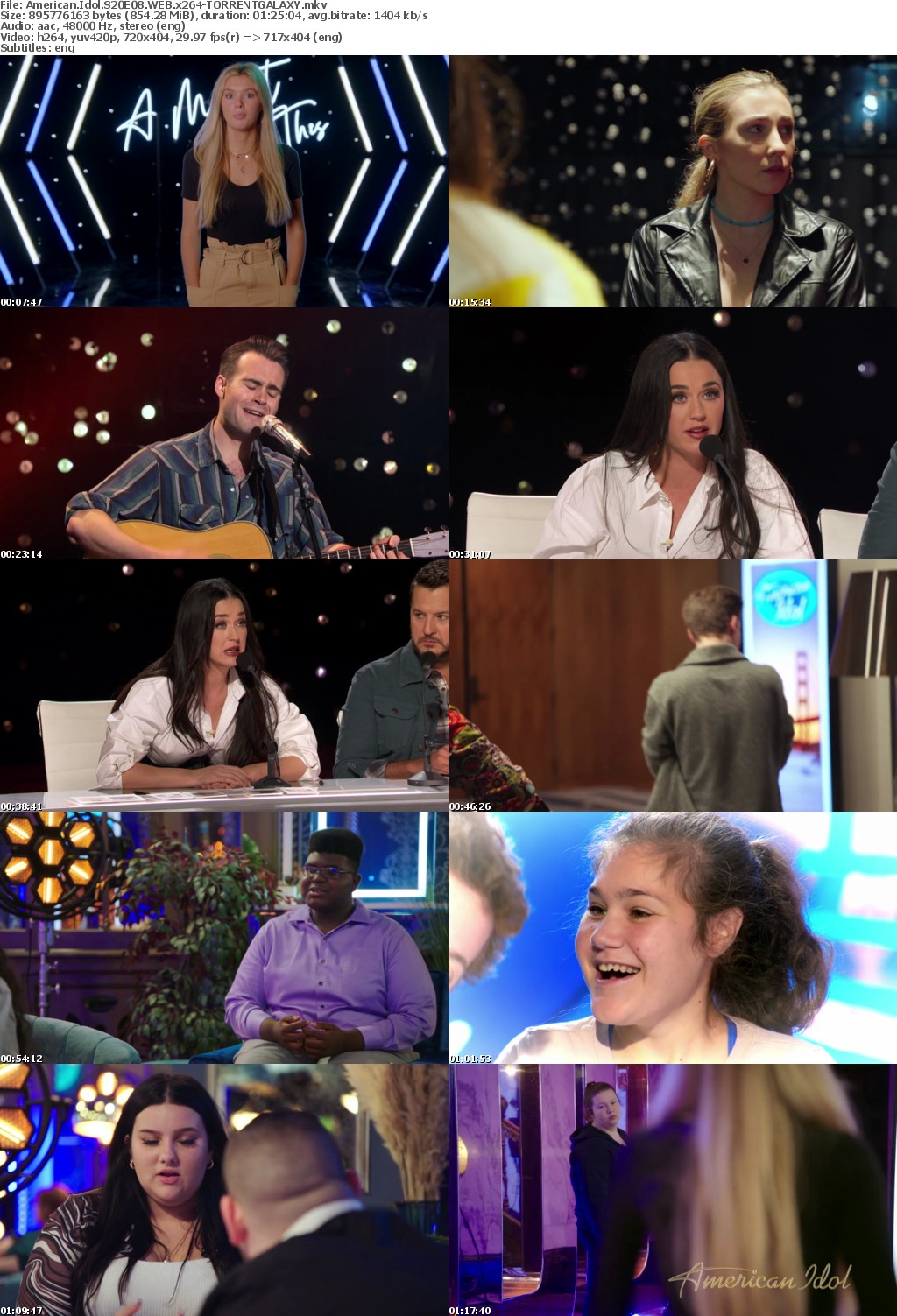 American Idol S20E08 WEB x264-GALAXY
