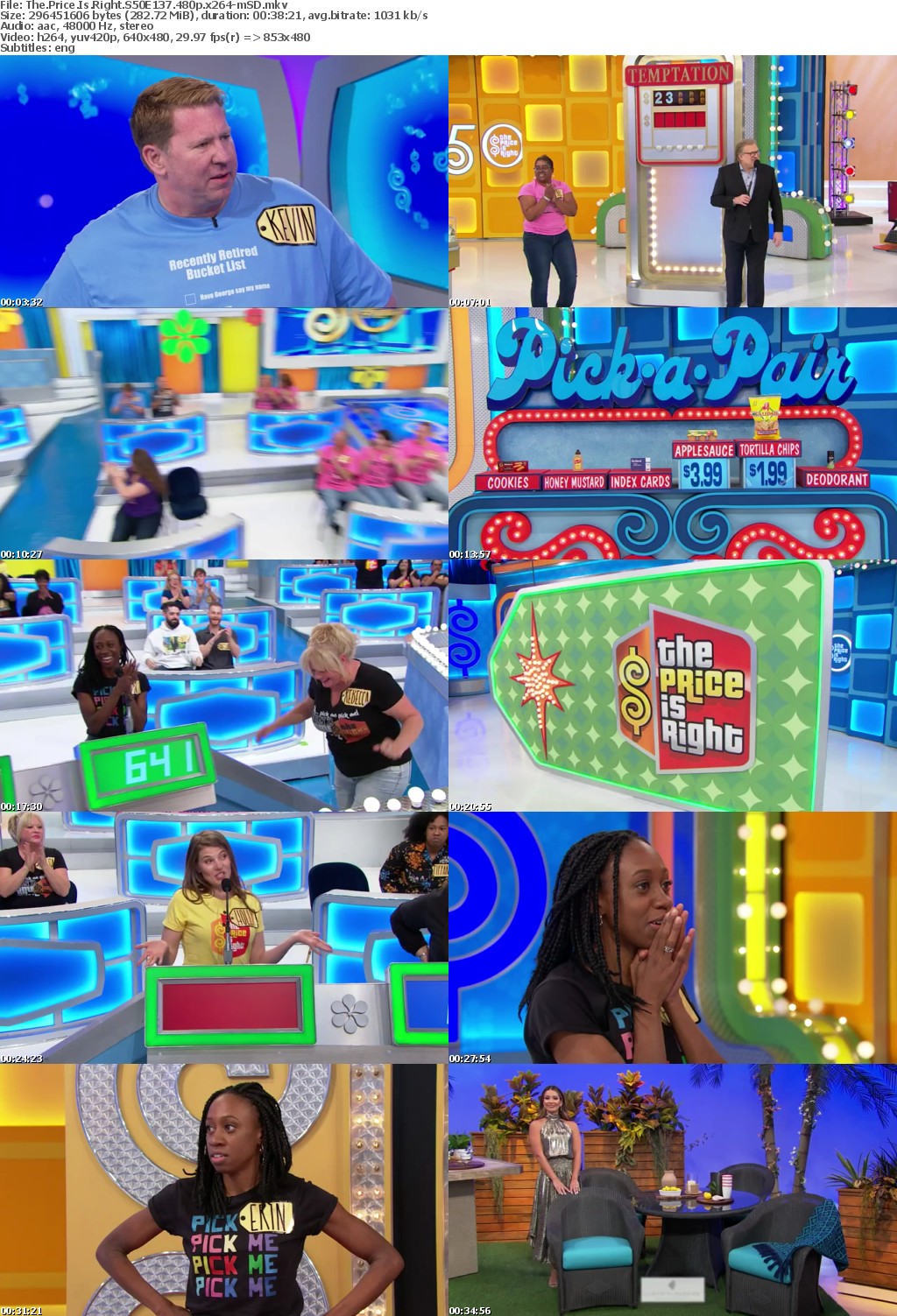 The Price Is Right S50E137 480p x264-mSD