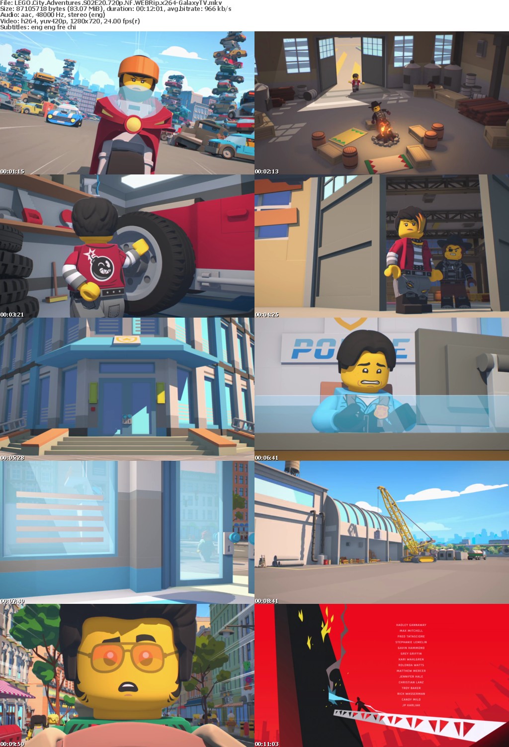 LEGO City Adventures S02 COMPLETE 720p NF WEBRip x264-GalaxyTV