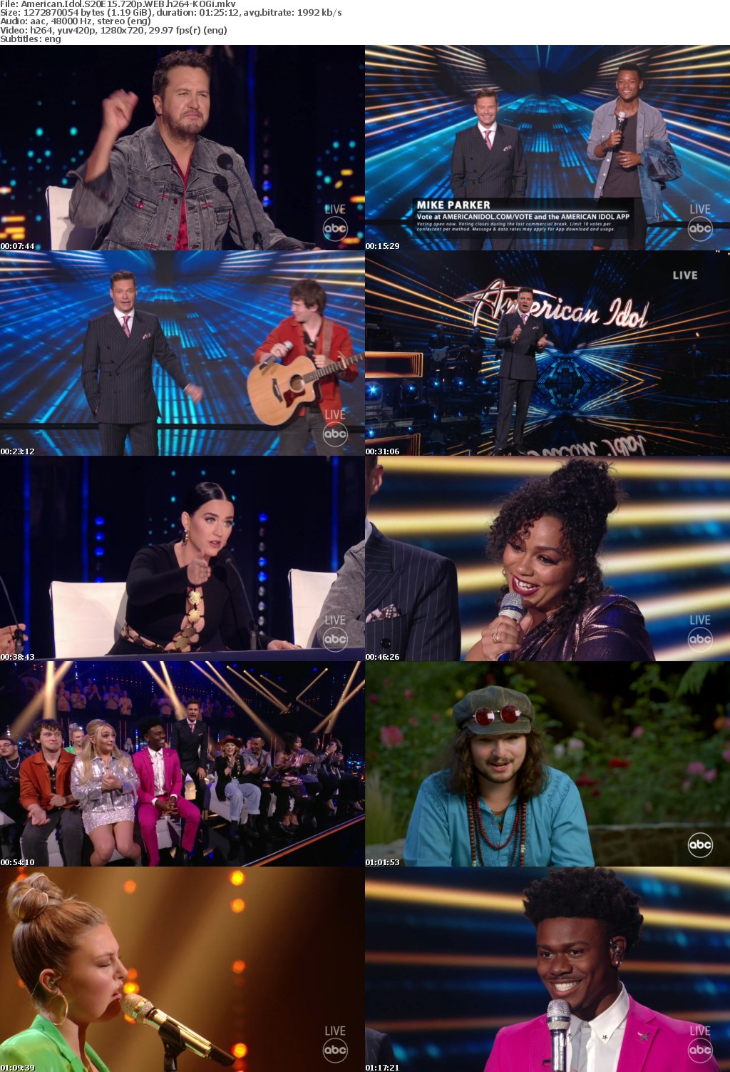 American Idol S20E15 720p WEB h264-KOGi