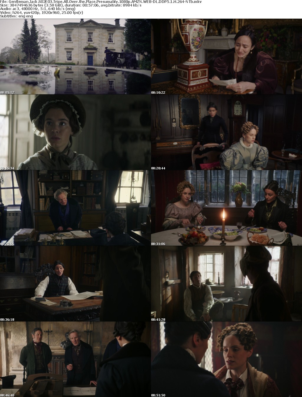Gentleman Jack S02E03 Tripe All Over the Place Presumably 1080p AMZN WEBRip DDP5 1 x264-NTb