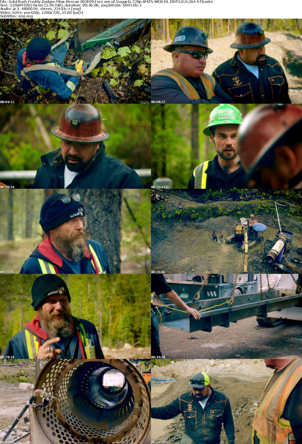 Gold Rush Freddy Dodges Mine Rescue S02E09 For Love of Nuggets 720p AMZN WEBRip DDP2 0 x264-NTb