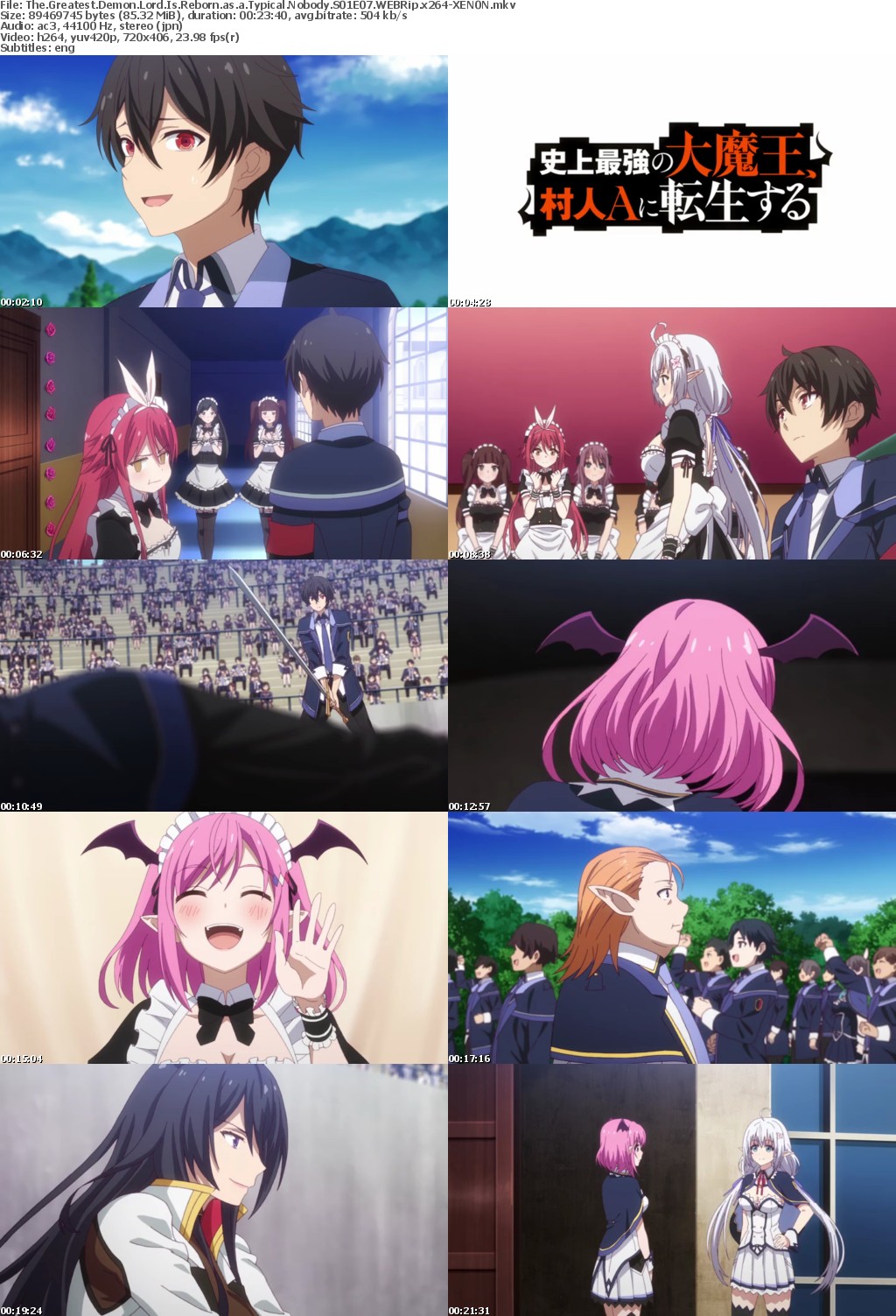 The Greatest Demon Lord Is Reborn as a Typical Nobody S01E07 WEBRip x264-XEN0N