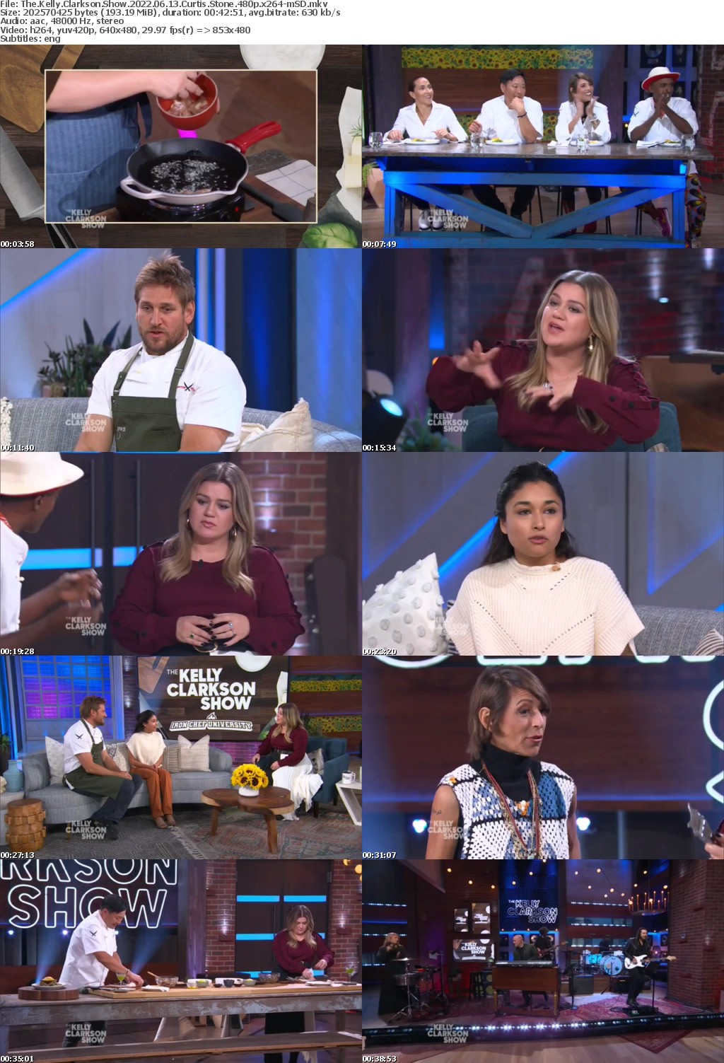 The Kelly Clarkson Show 2022 06 13 Curtis Stone 480p x264-mSD