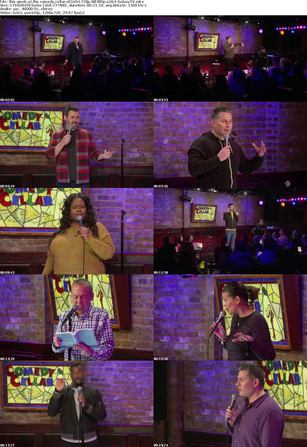 This Week at the Comedy Cellar S01 COMPLETE 720p WEBRip x264-GalaxyTV