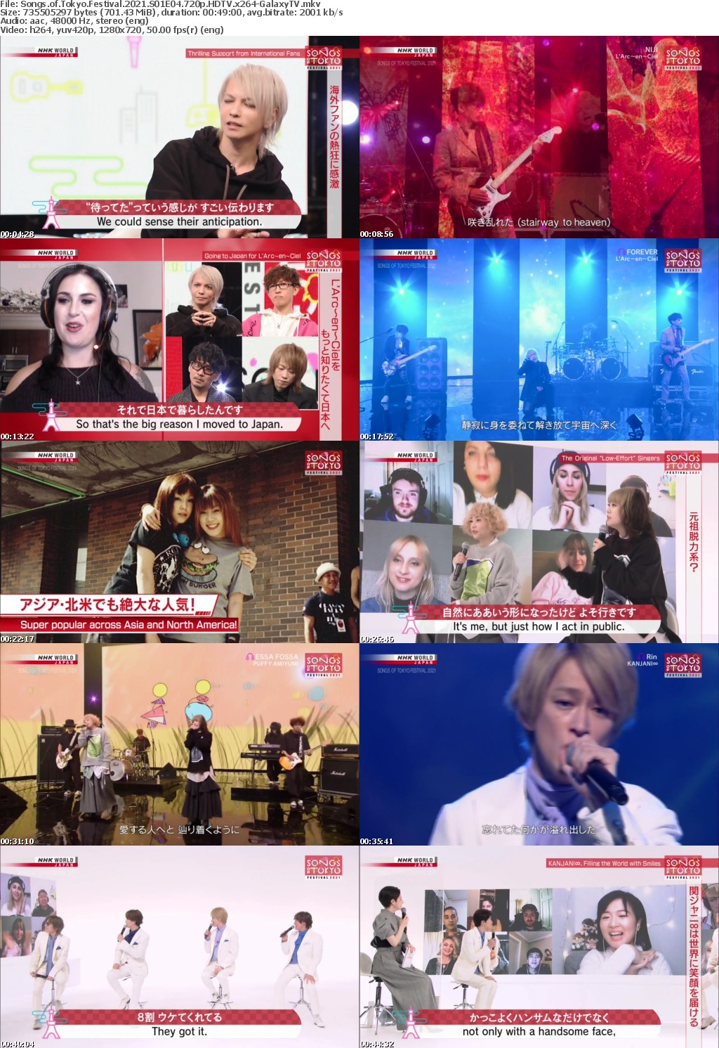 Songs of Tokyo Festival 2021 S01 COMPLETE 720p HDTV x264-GalaxyTV