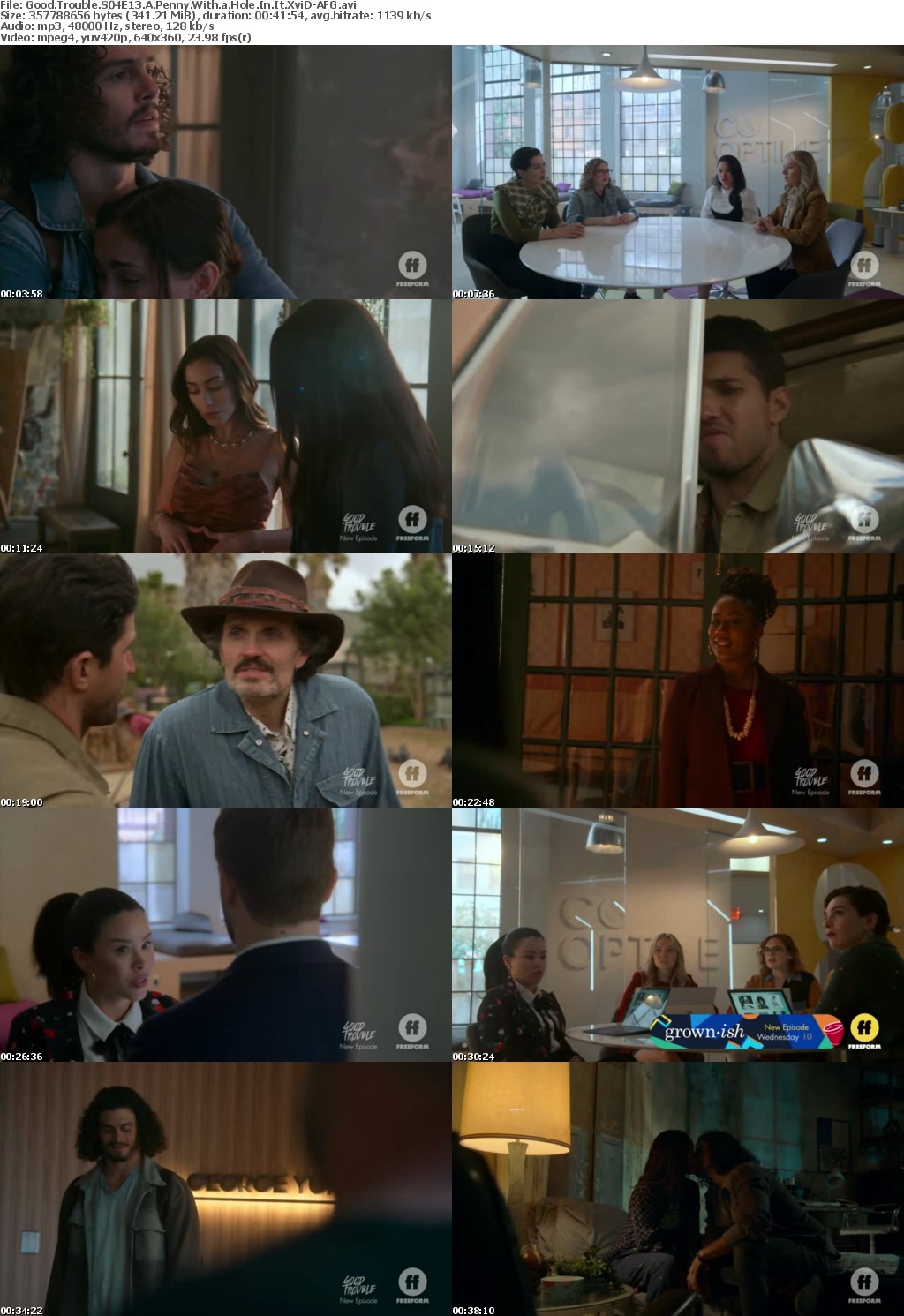 Good Trouble S04E13 A Penny With a Hole In It XviD-AFG