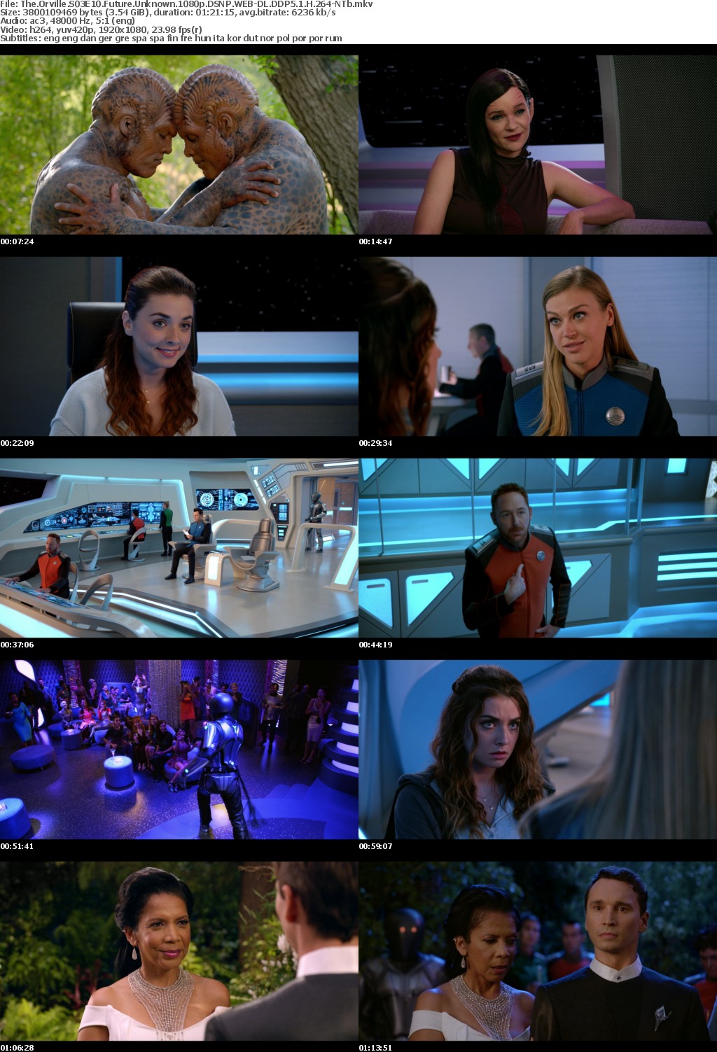 The Orville S03E10 Future Unknown 1080p DSNP WEBRip DDP5 1 x264-NTb
