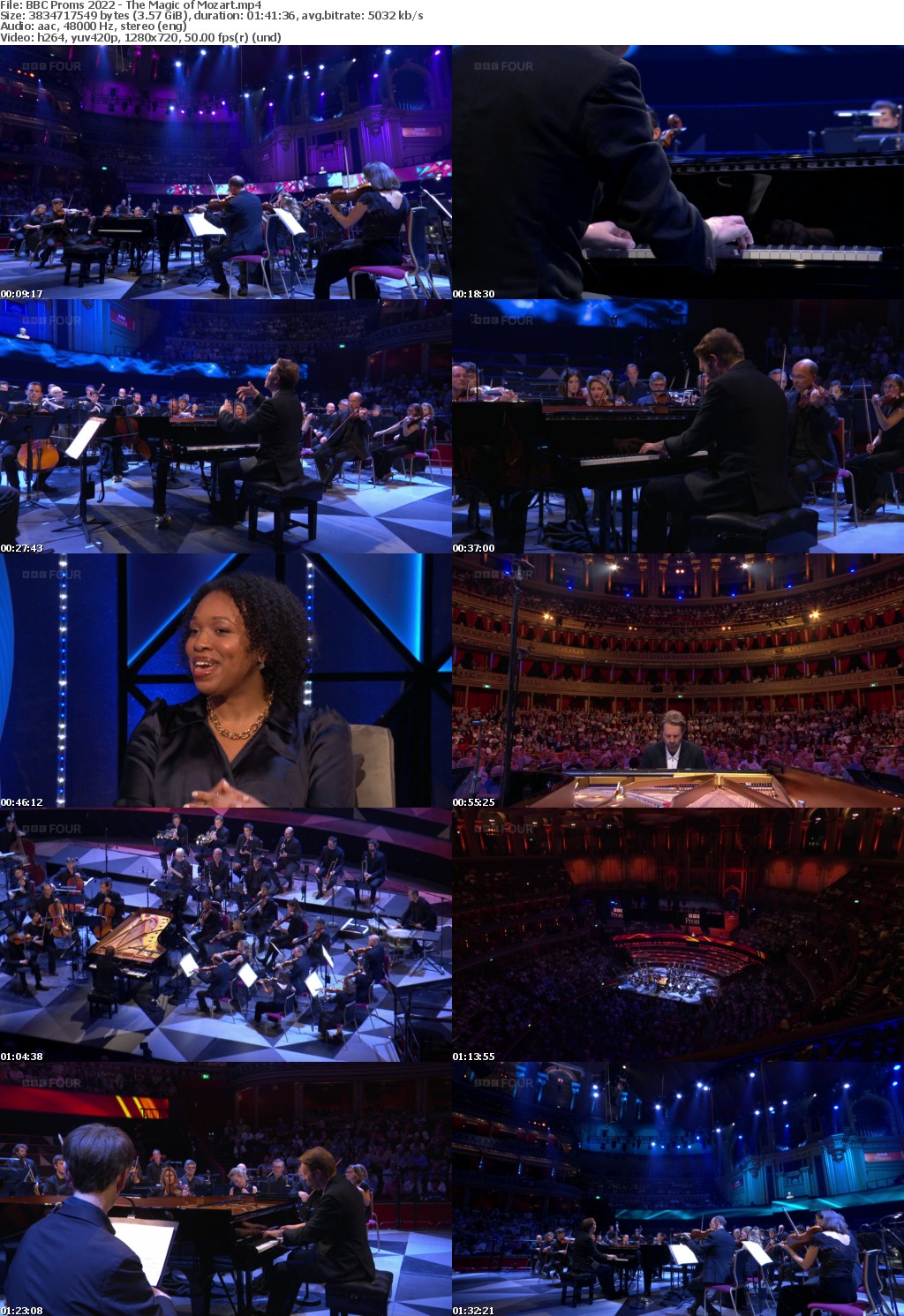 BBC Proms 2022 - The Magic of Mozart (1280x720p HD, 50fps, soft Eng subs)