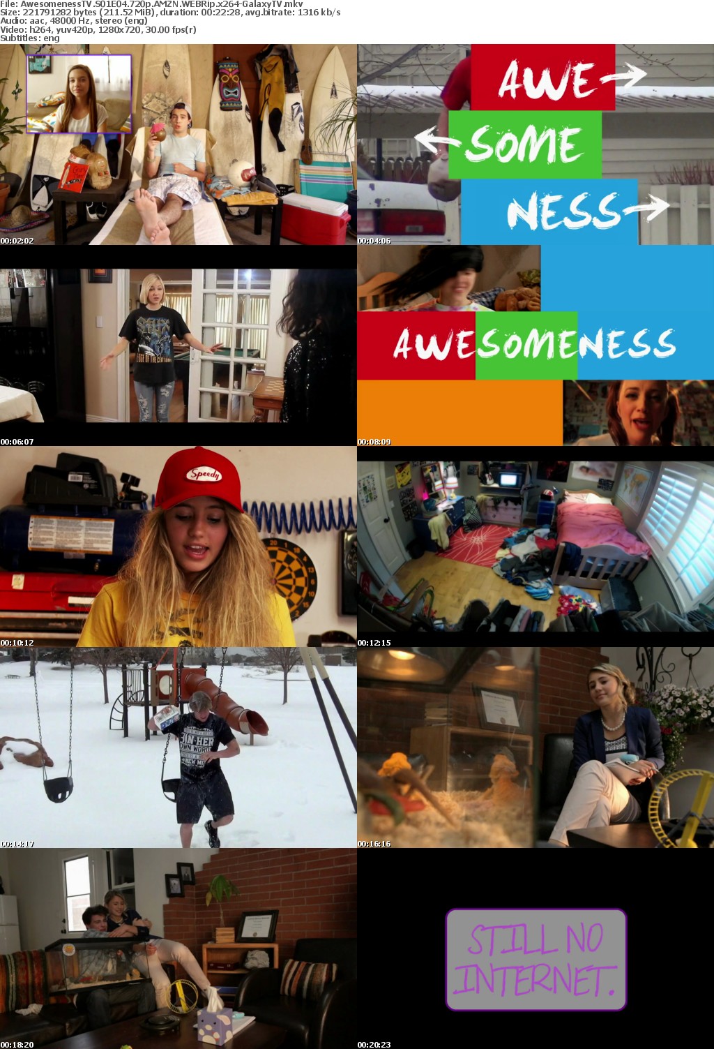 AwesomenessTV S01 COMPLETE 720p AMZN WEBRip x264-GalaxyTV