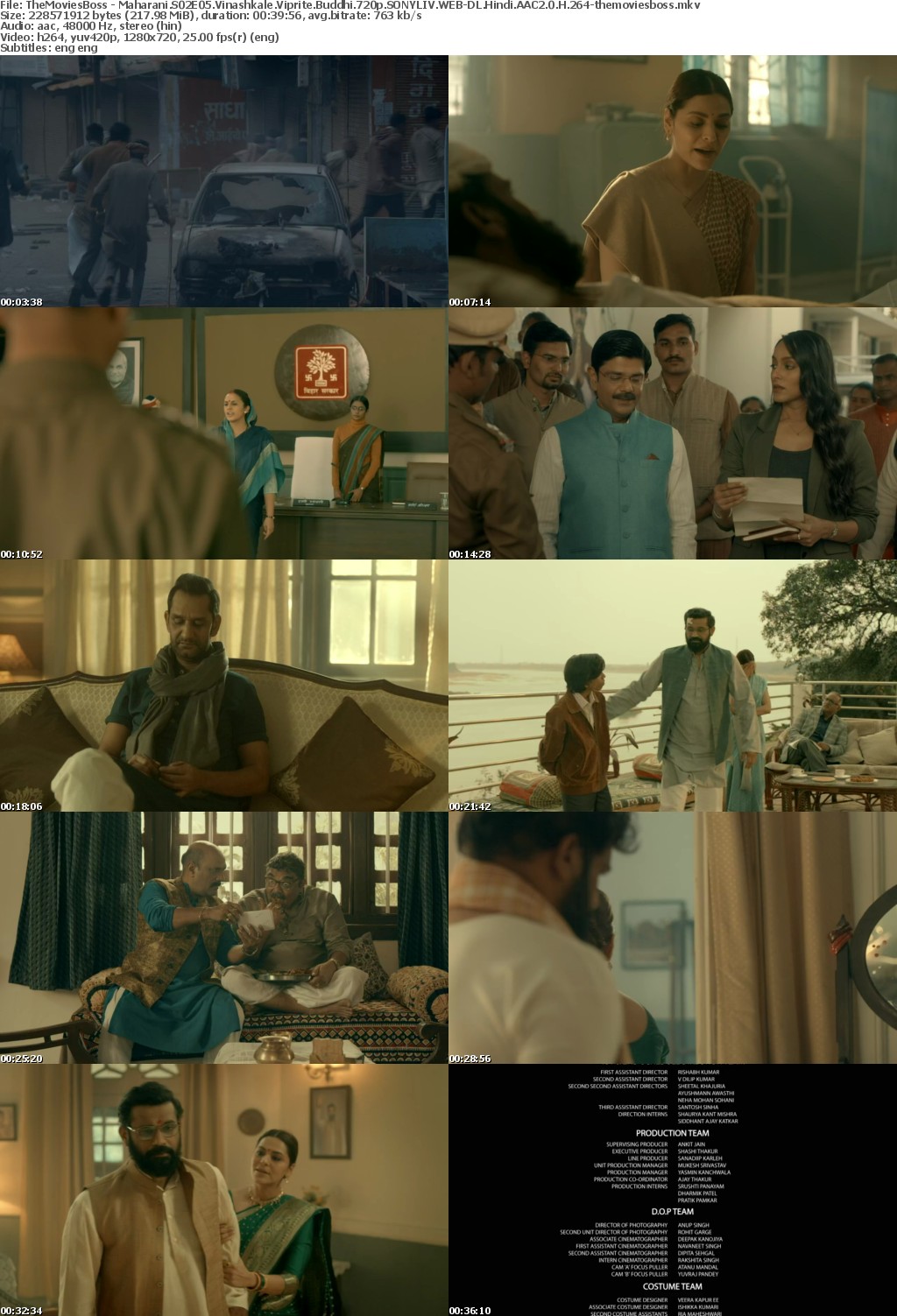 Maharani S02 720p SONYLIV WebRip Hindi AAC H 264-themoviesboss
