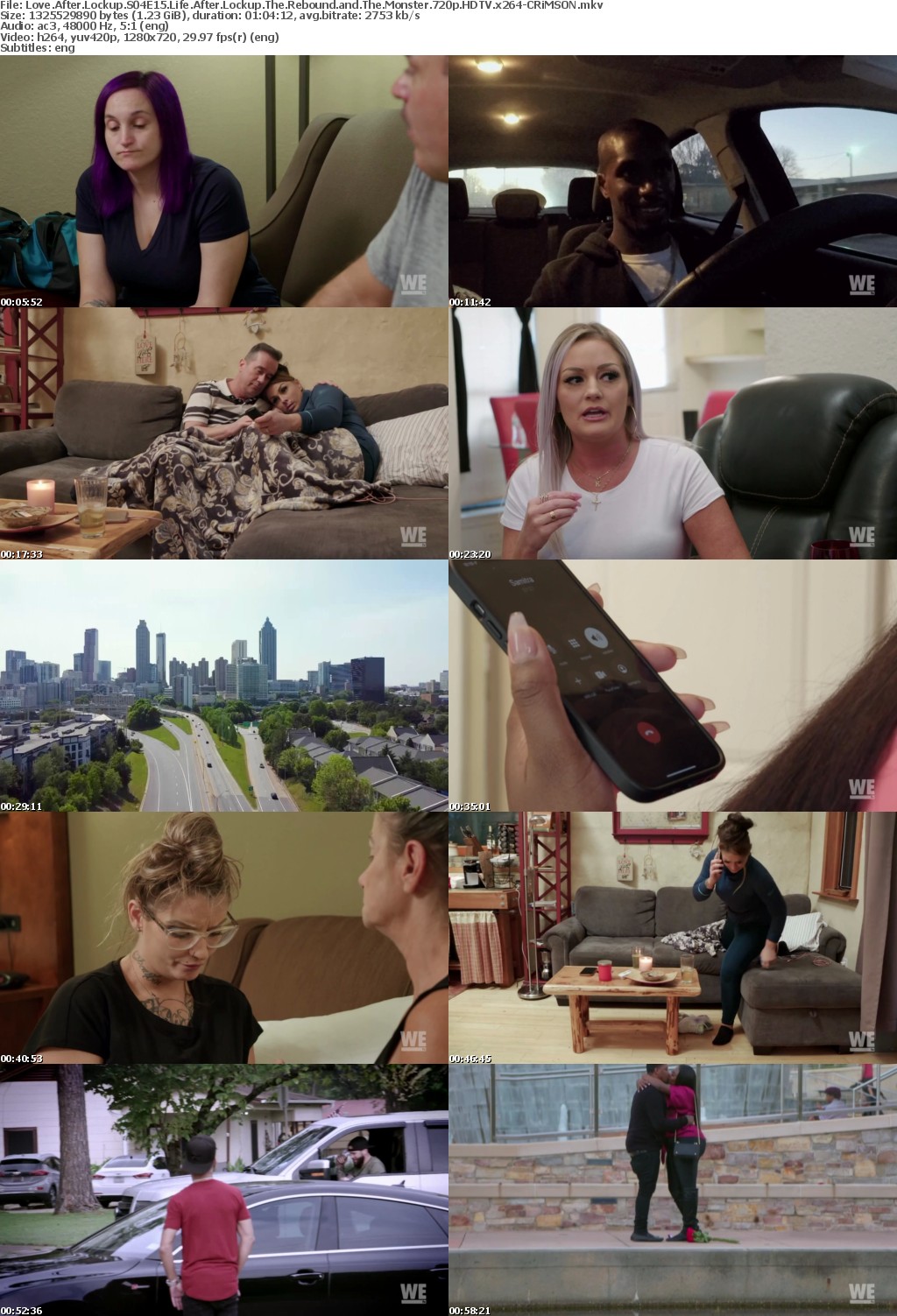 Love After Lockup S04E15 Life After Lockup The Rebound and The Monster 720p HDTV x264-CRiMSON