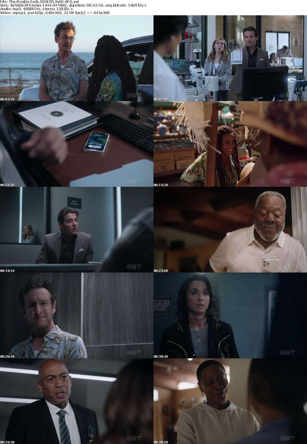 The Rookie Feds S01E05 XviD-AFG