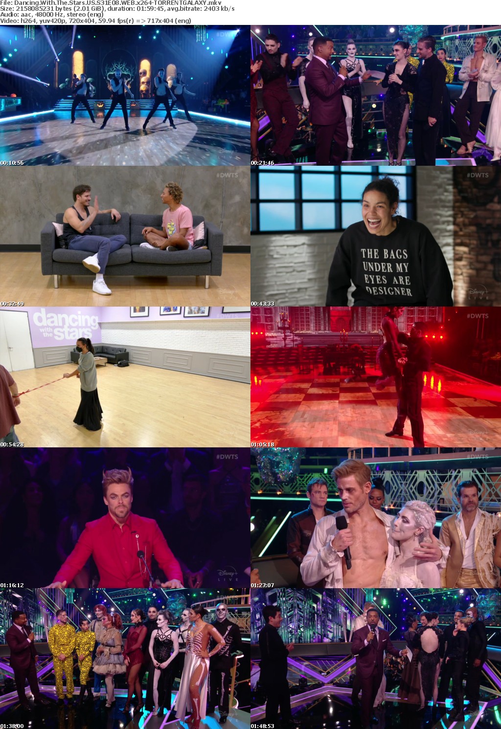 Dancing With The Stars US S31E08 WEB x264-GALAXY