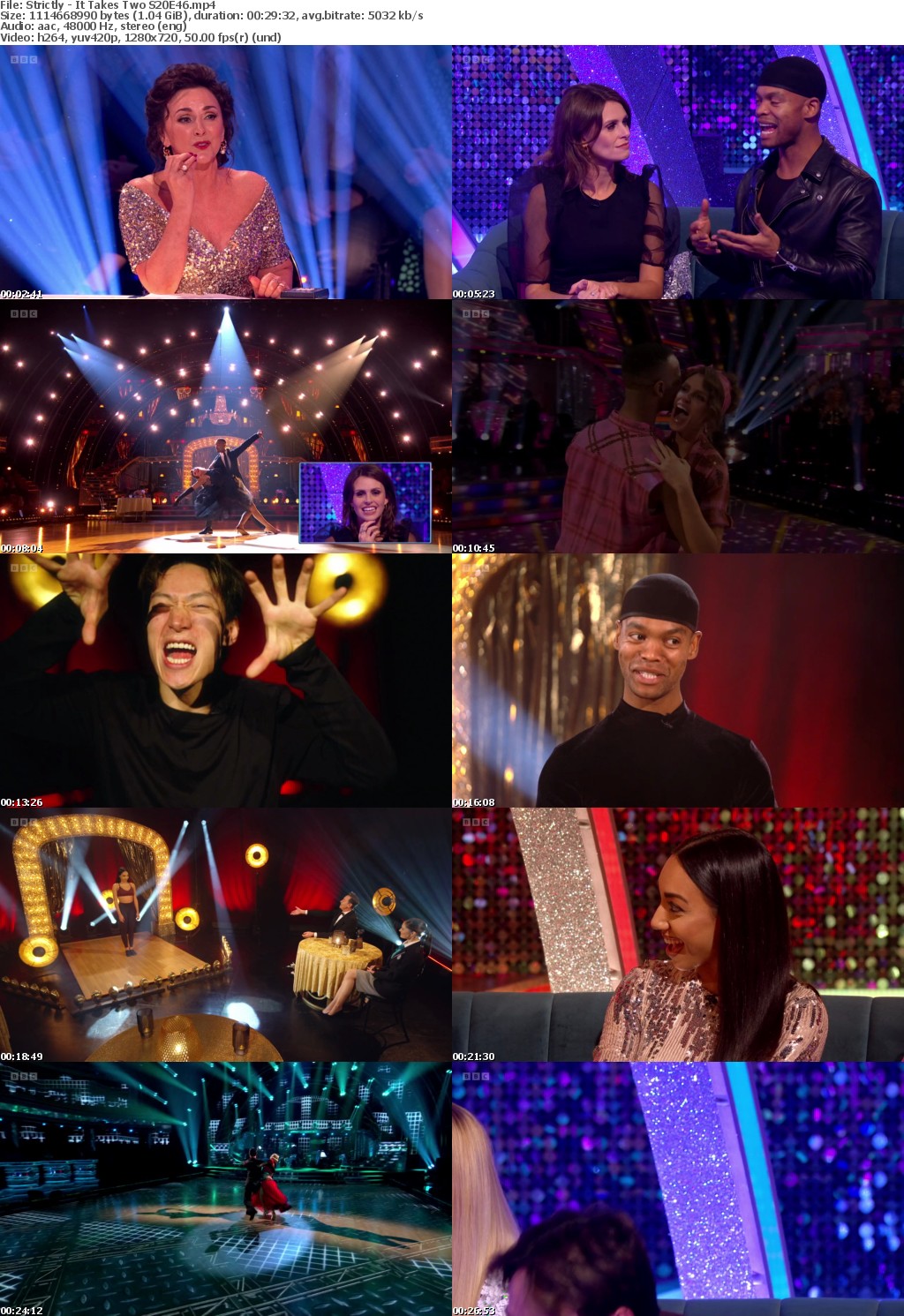 Strictly - It Takes Two S20E46 (1280x720p HD, 50fps, soft Eng subs)