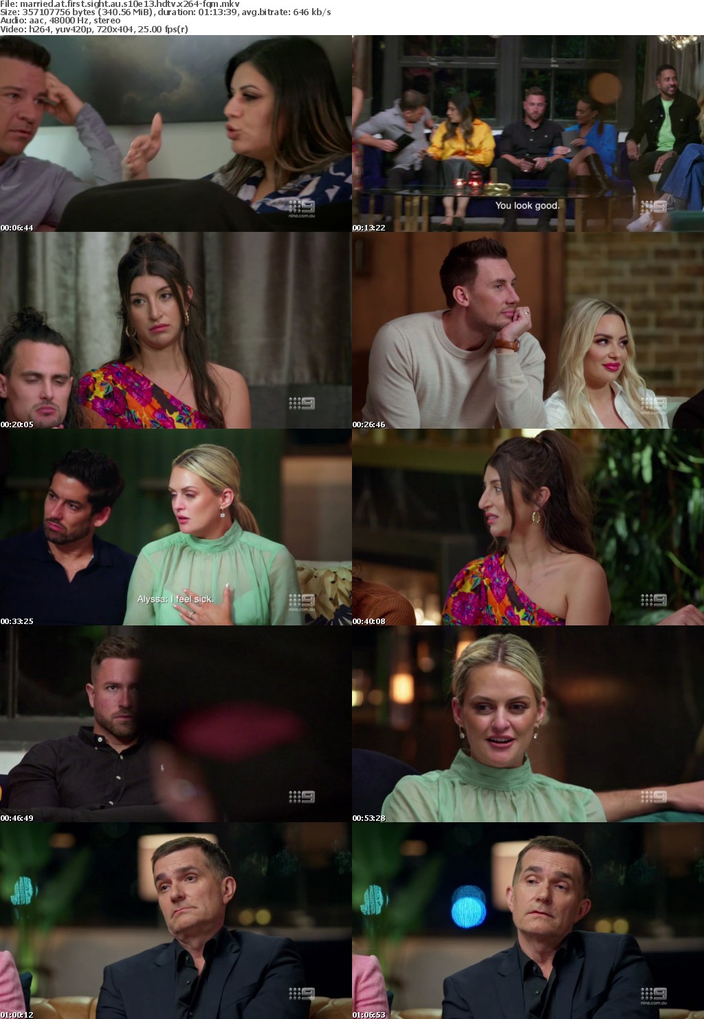 Married At First Sight AU S10E13 HDTV x264-FQM