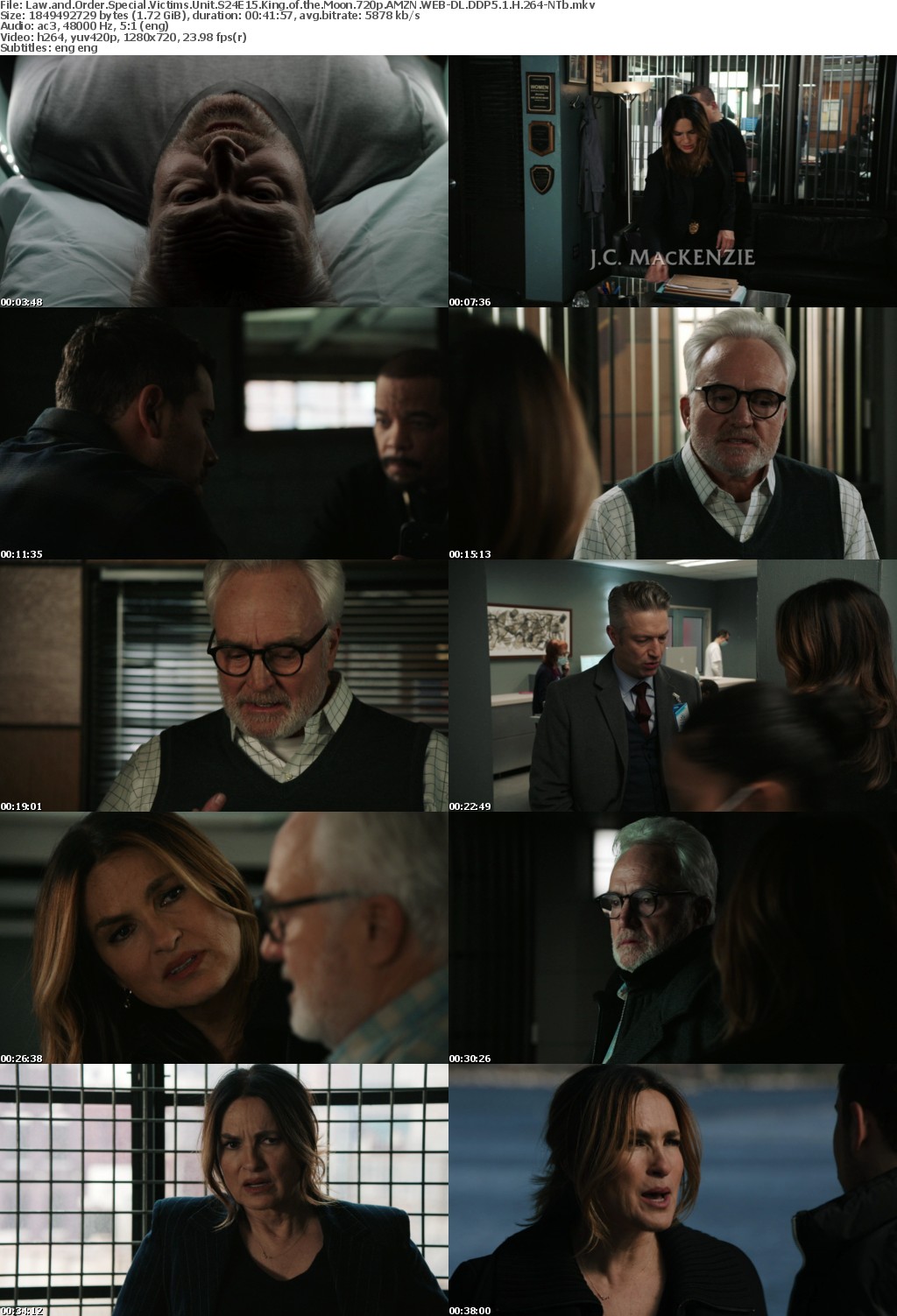 Law and Order SVU S24E15 King of the Moon 720p AMZN WEBRip DDP5 1 x264-NTb