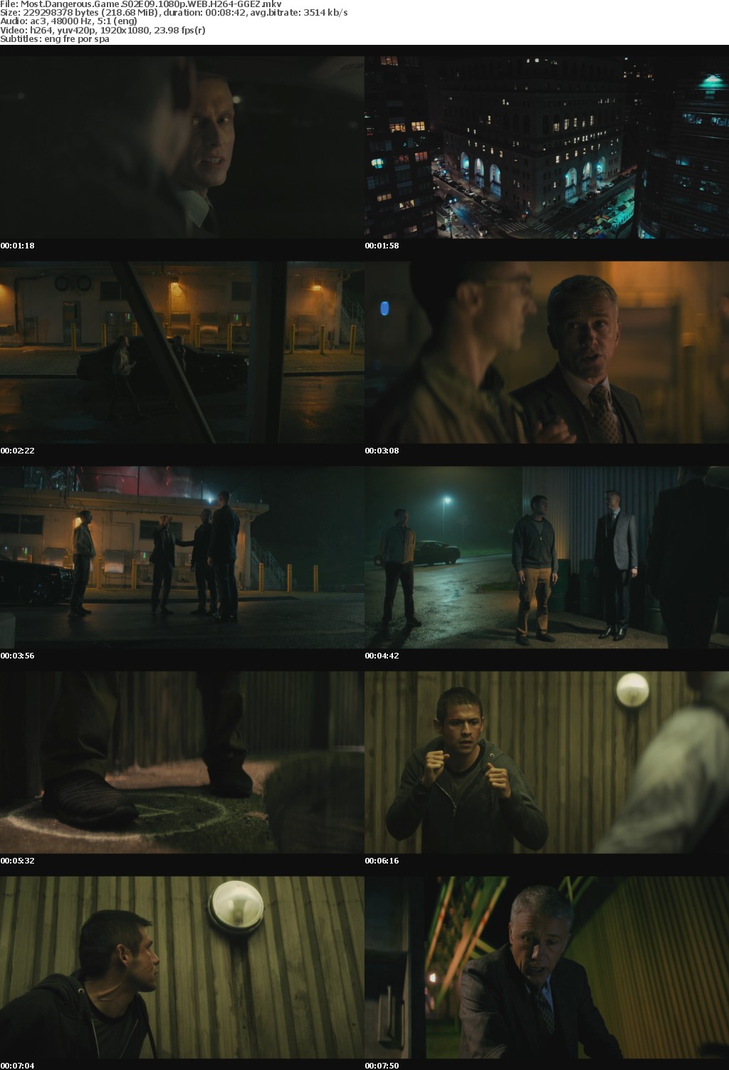 Most Dangerous Game S02 COMPLETE REPACK2 1080p ROKU WEB H264-GGEZ