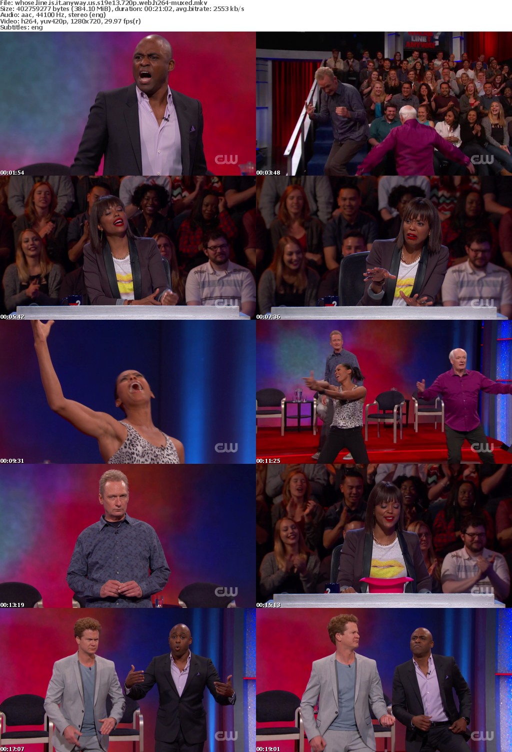 Whose Line Is It Anyway US S19E13 720p WEB H264-MUXED