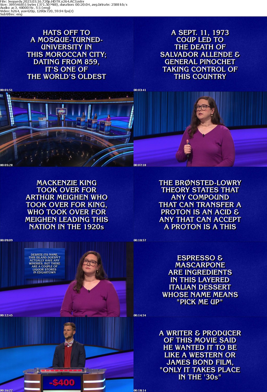 Jeopardy 2023 03 16 720p HDTV x264 AC3 atgoat