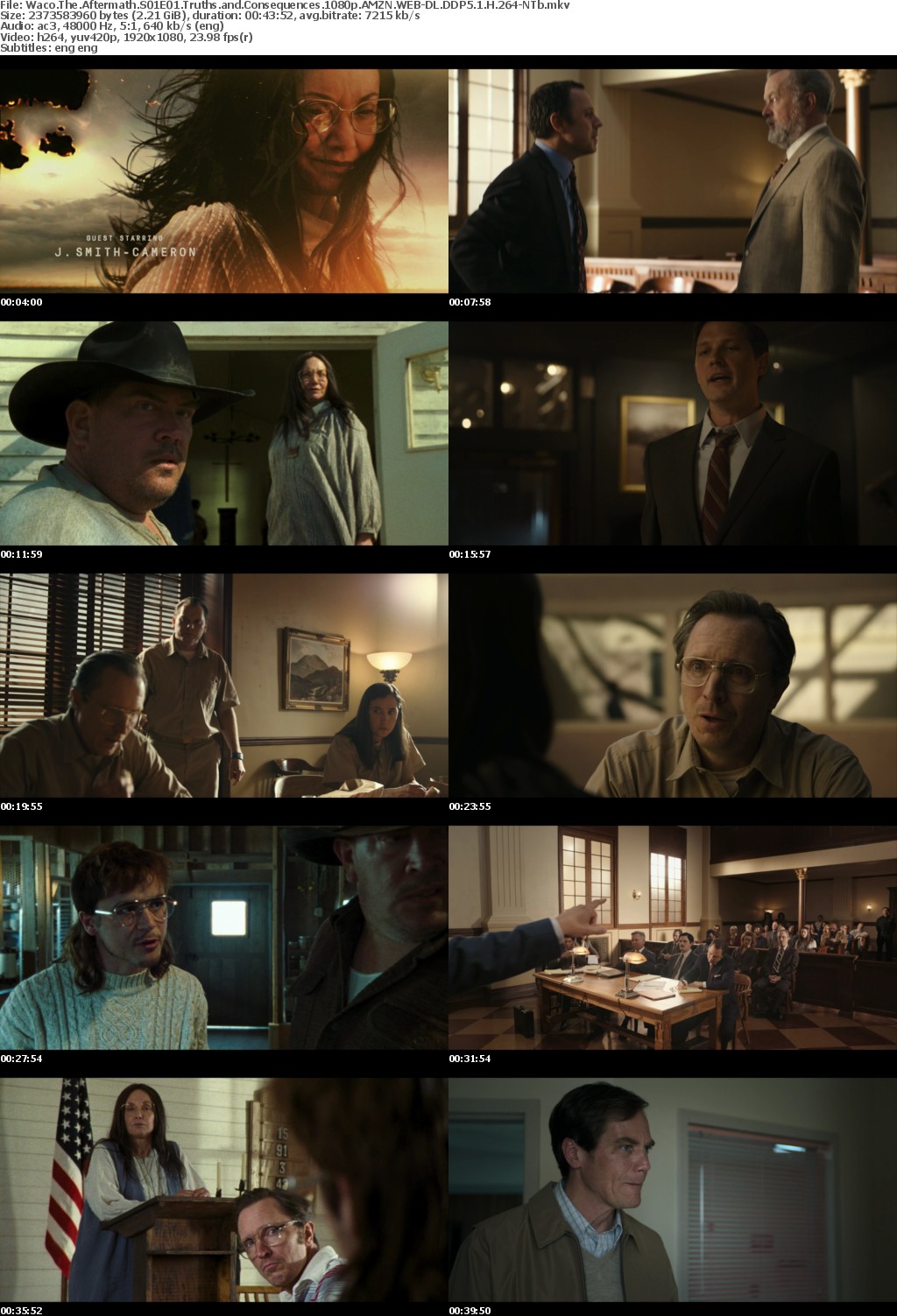 Waco The Aftermath S01E01 Truths and Consequences 1080p AMZN WEBRip DDP5 1 x264-NTb