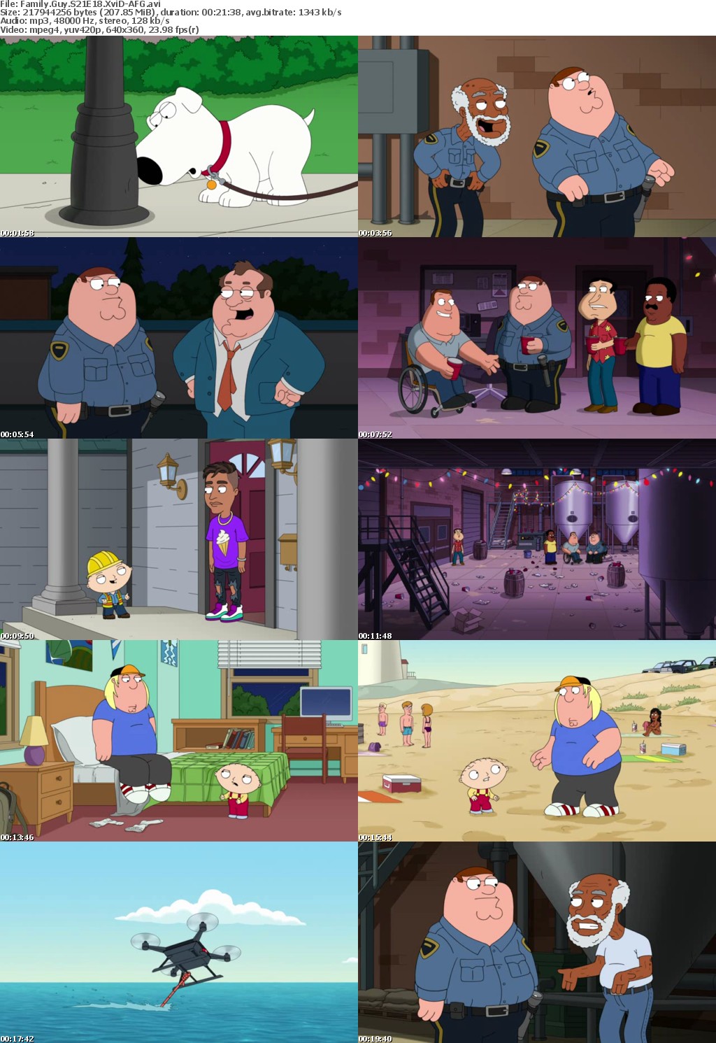 Family Guy S21E18 XviD-AFG
