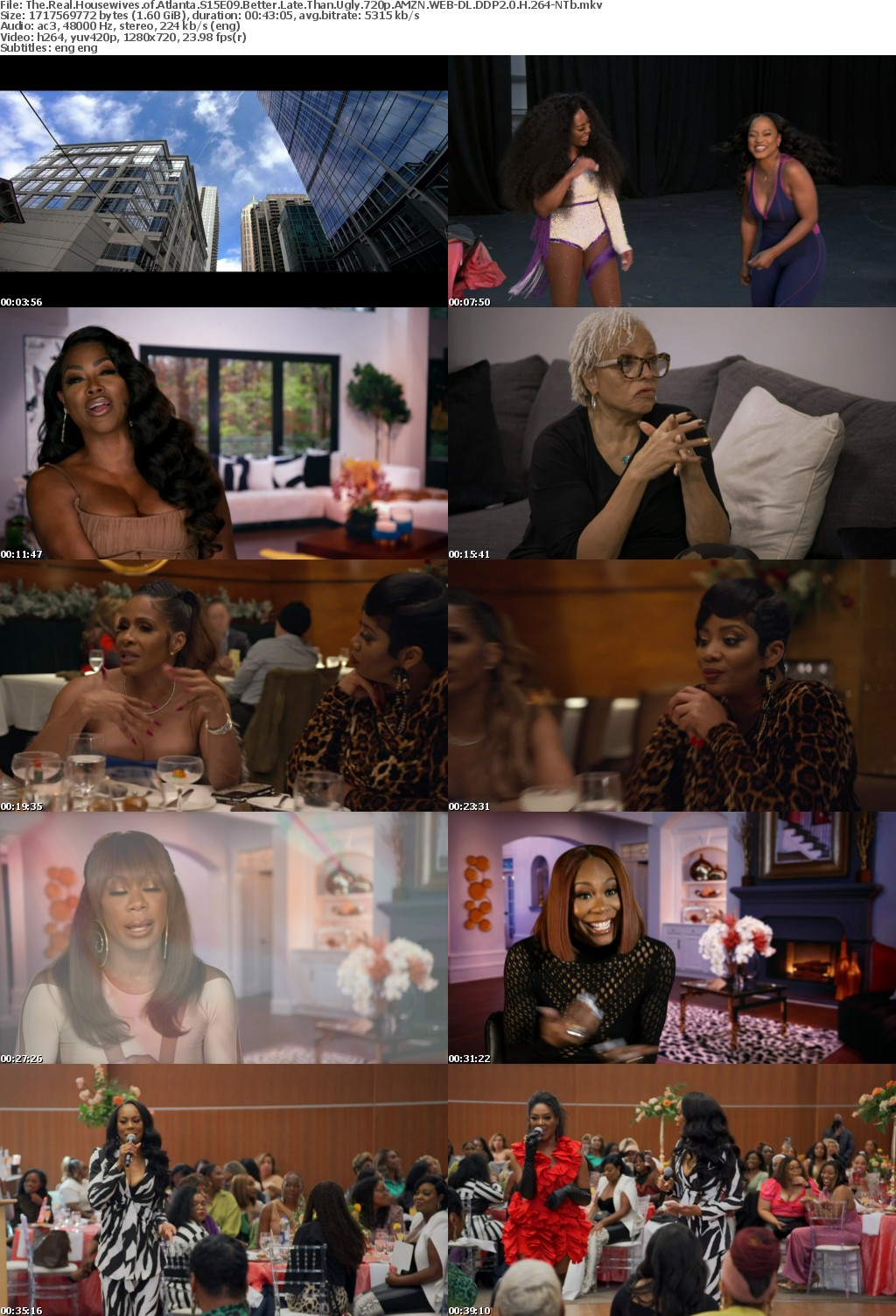 The Real Housewives of Atlanta S15E09 Better Late Than Ugly 720p AMZN WEB-DL DDP2 0 H 264-NTb