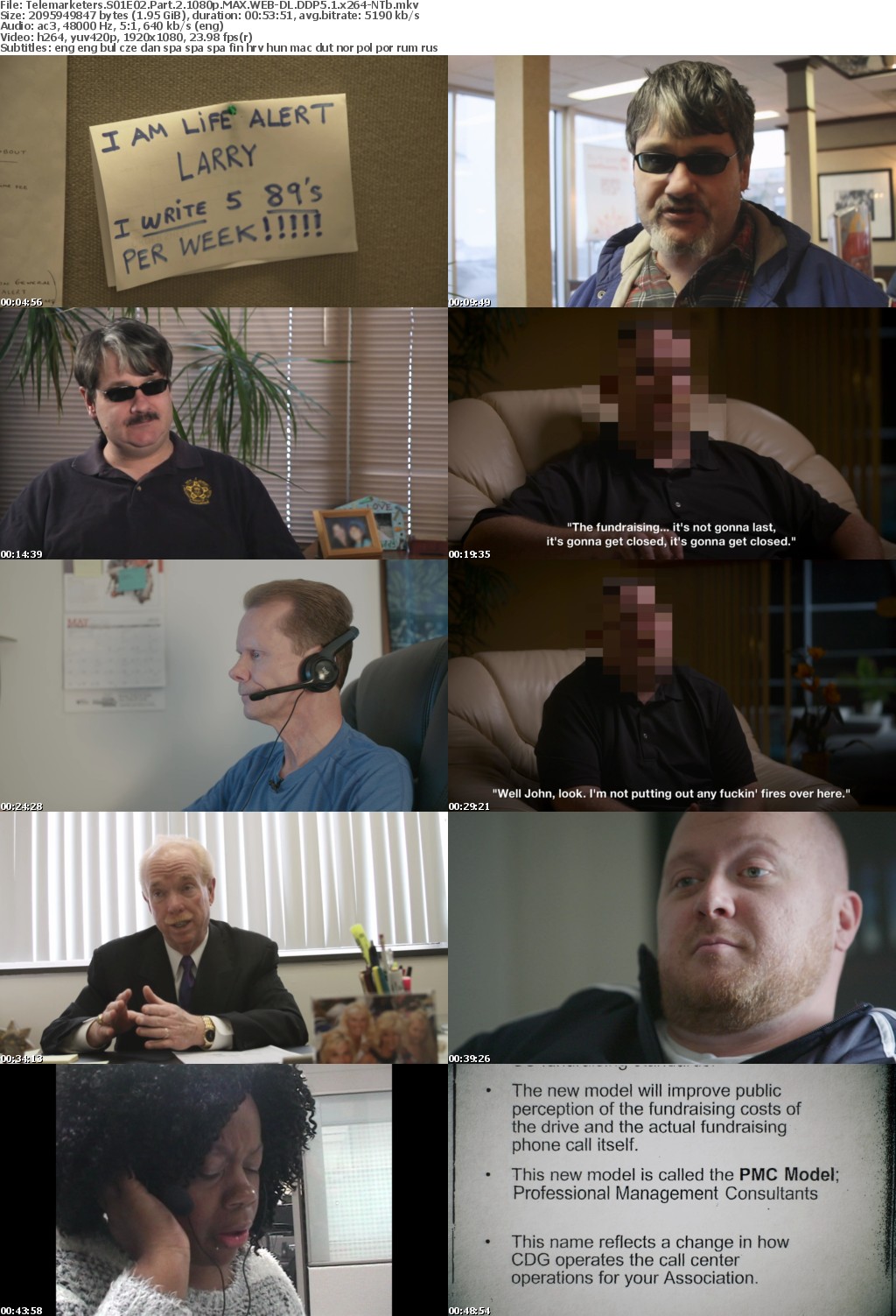 Telemarketers S01E02 Part 2 1080p MAX WEB-DL DDP5 1 x264-NTb