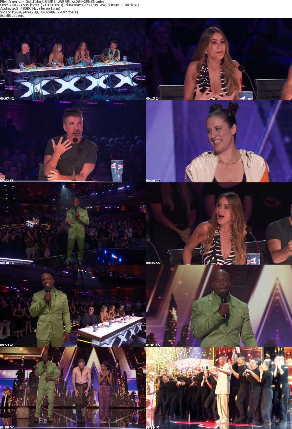Americas Got Talent S18E14 WEBRip x264-XEN0N