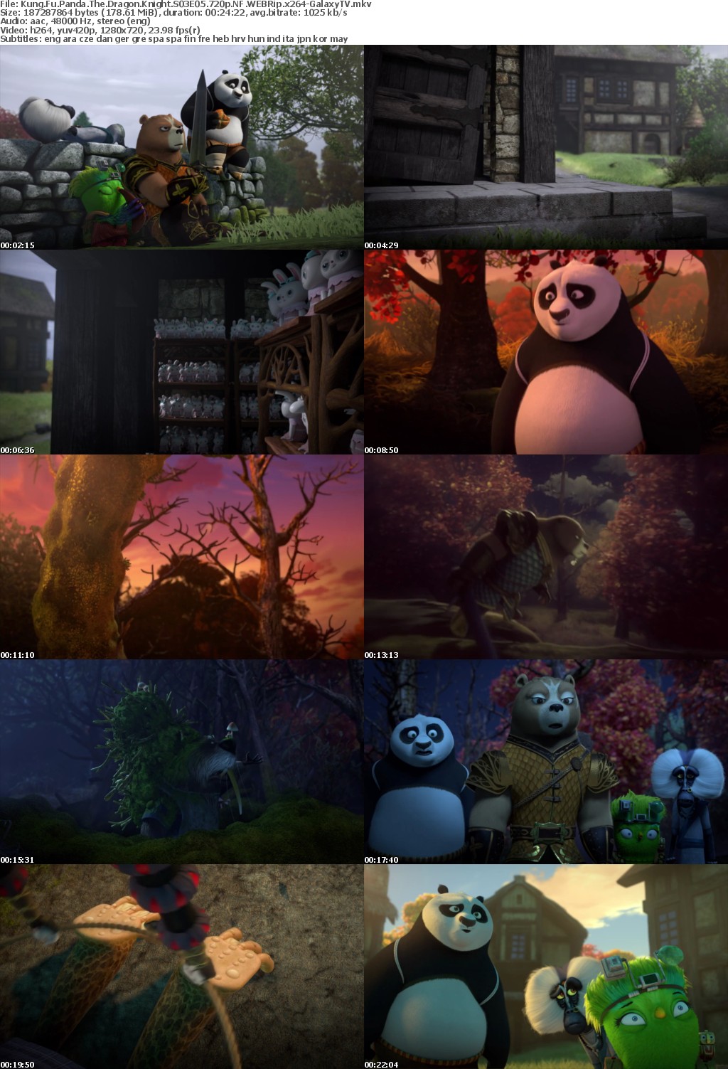 Kung Fu Panda The Dragon Knight S03 COMPLETE 720p NF WEBRip x264-GalaxyTV