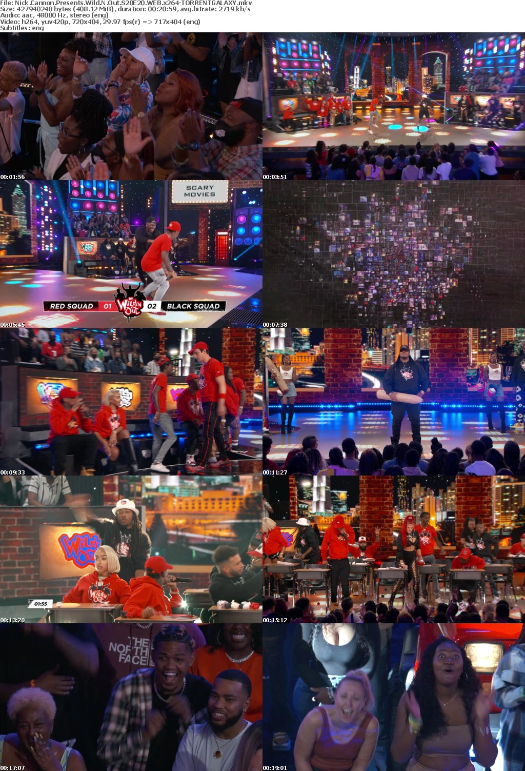 Nick Cannon Presents Wild N Out S20E20 WEB x264-GALAXY