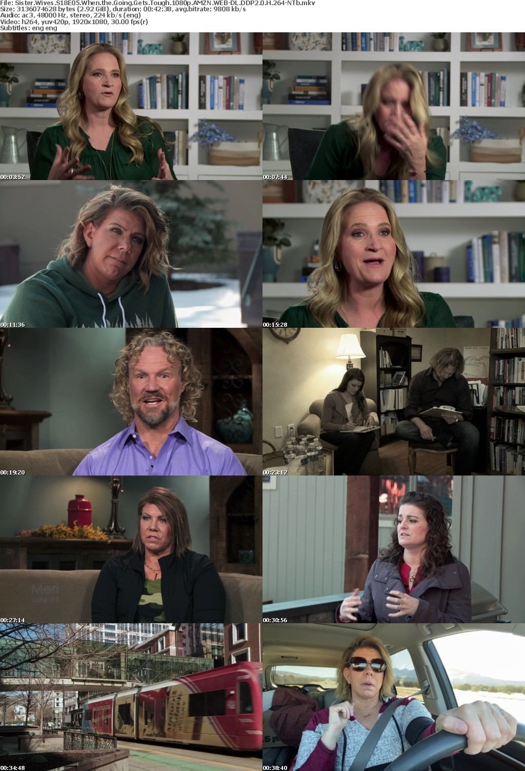 Sister Wives S18E05 When the Going Gets Tough 1080p AMZN WEB-DL DDP2 0 H 264-NTb