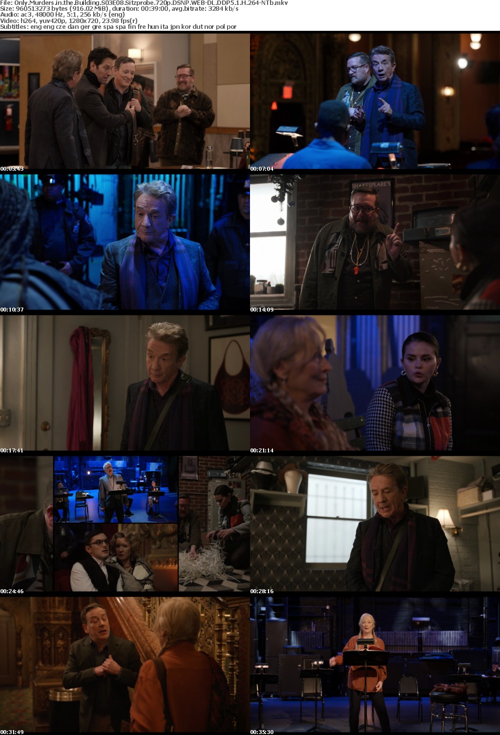 Only Murders in the Building S03E08 Sitzprobe 720p DSNP WEB-DL DDP5 1 H 264-NTb