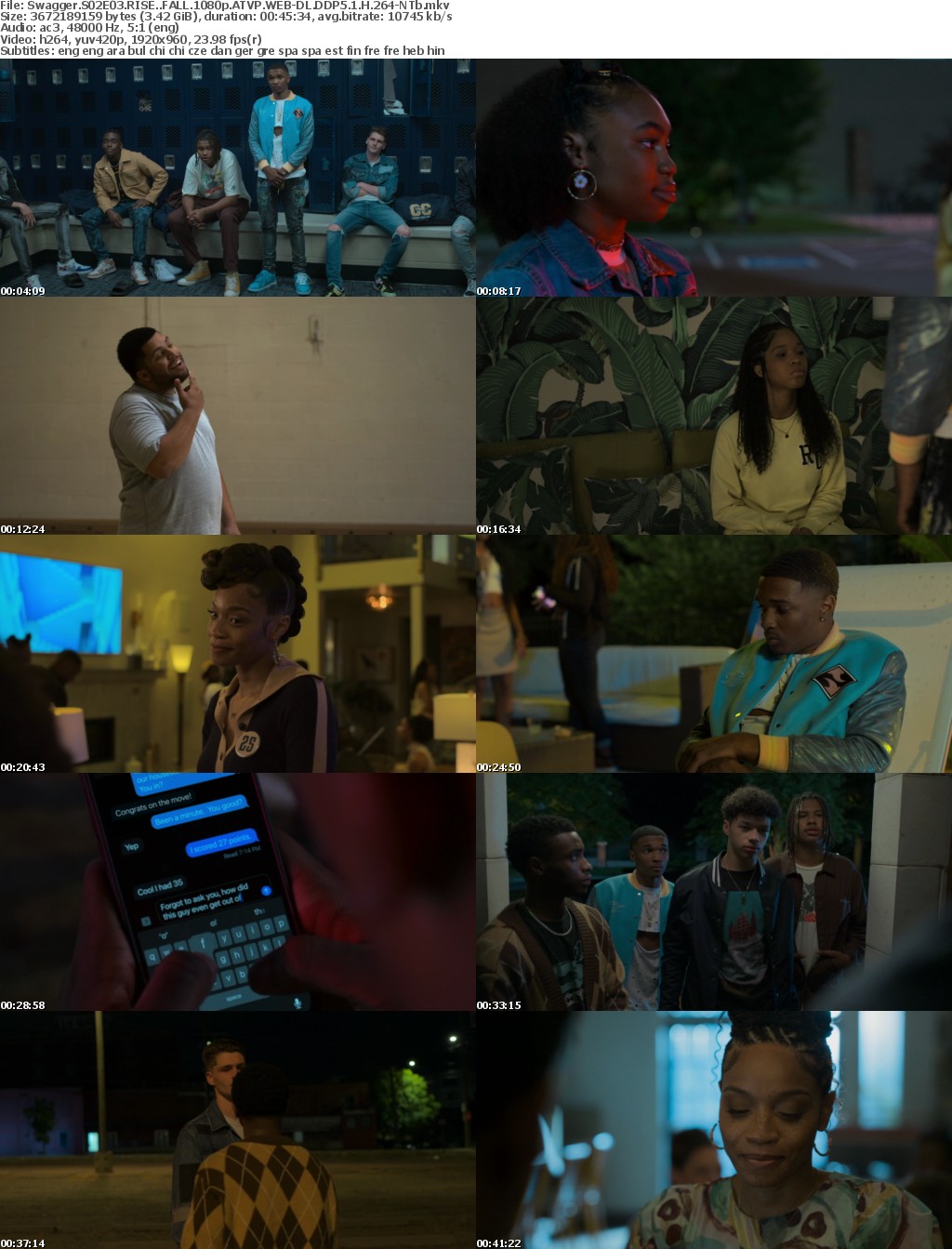 Swagger S02E03 RISE FALL 1080p ATVP WEB-DL DDP5 1 H 264-NTb