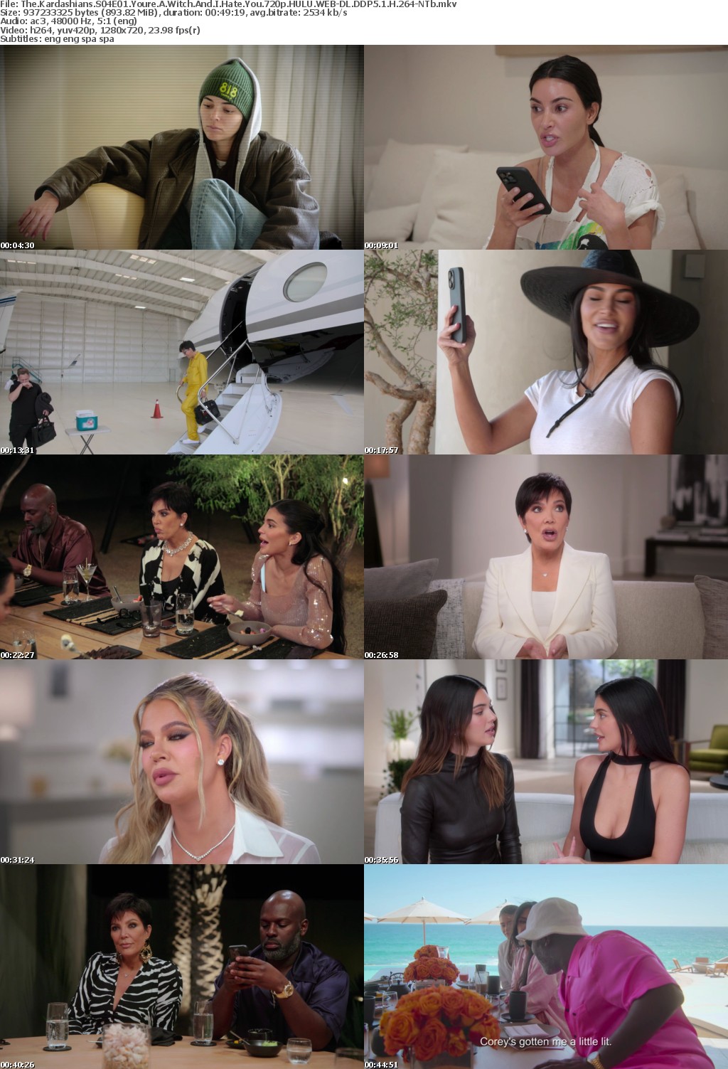 The Kardashians S04E01 Youre A Witch And I Hate You 720p HULU WEB-DL DDP5 1 H 264-NTb