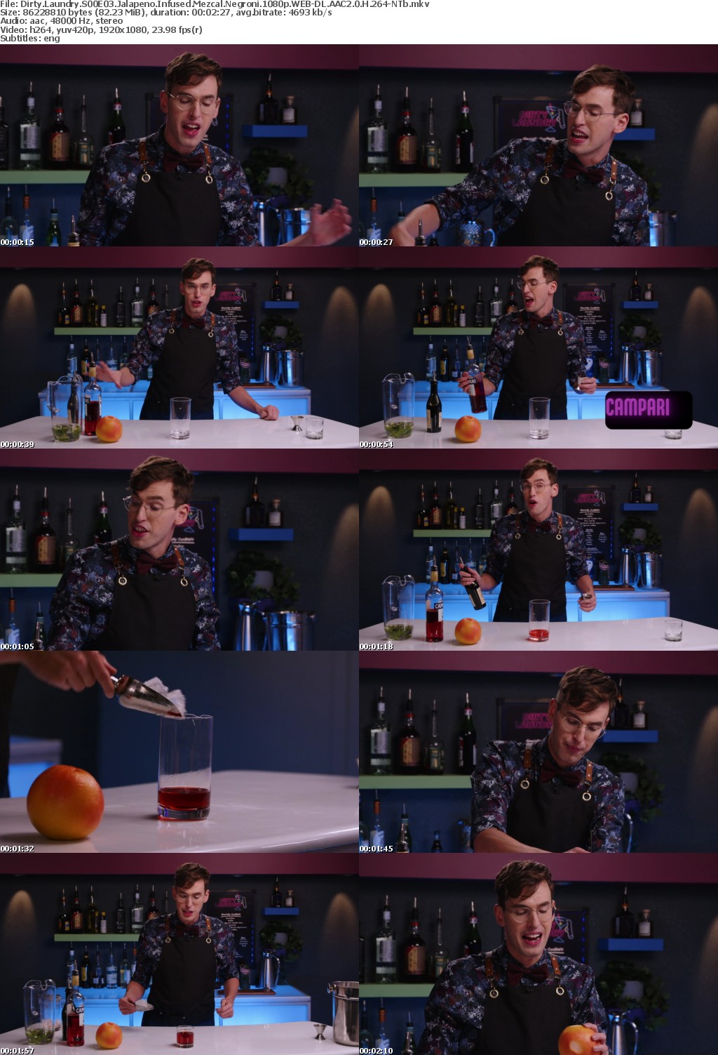 Dirty Laundry S00E03 Jalapeno Infused Mezcal Negroni 1080p WEB-DL AAC2 0 H 264-NTb