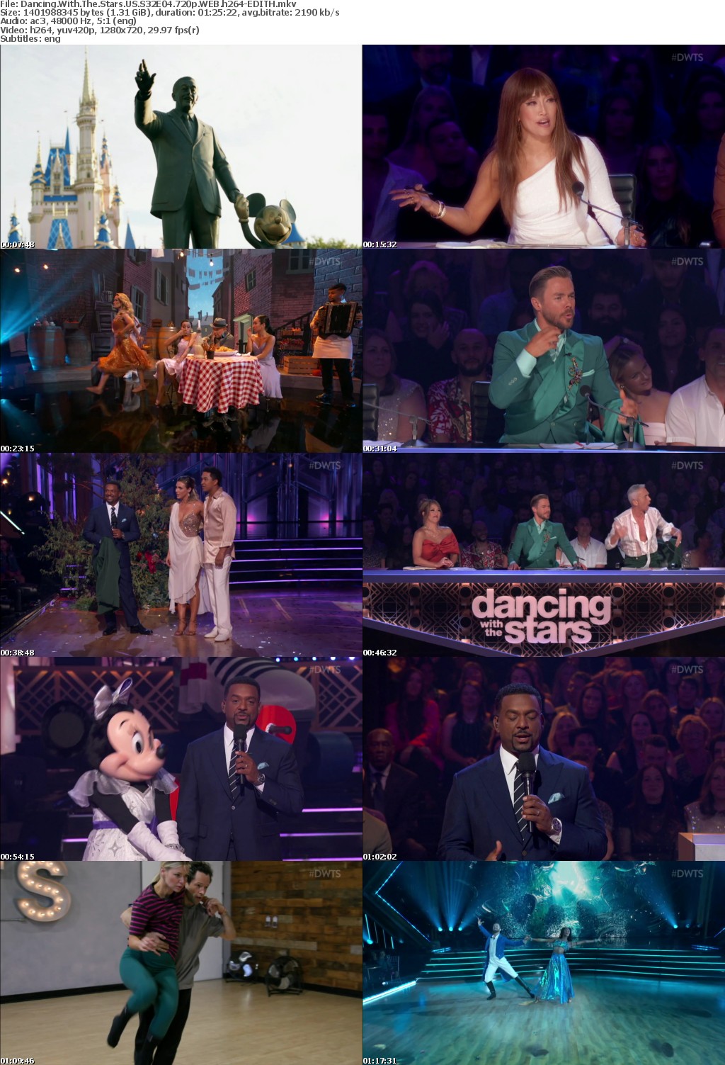 Dancing With The Stars US S32E04 720p WEB h264-EDITH