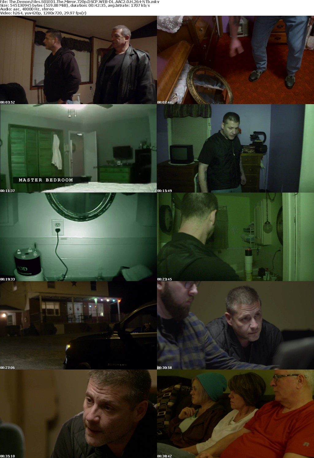 The Demon Files S01E01 The Mirror 720p DSCP WEB-DL AAC2 0 H 264-NTb