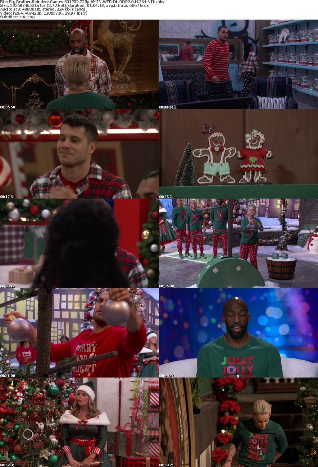 Big Brother Reindeer Games S01E02 720p AMZN WEB-DL DDP2 0 H 264-NTb