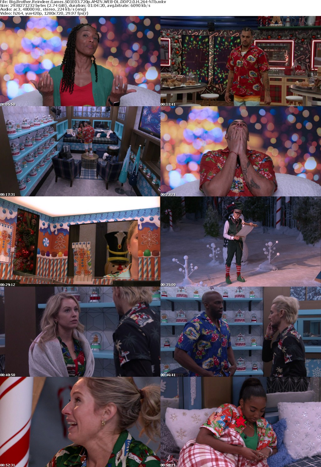 Big Brother Reindeer Games S01E03 720p AMZN WEB-DL DDP2 0 H 264-NTb