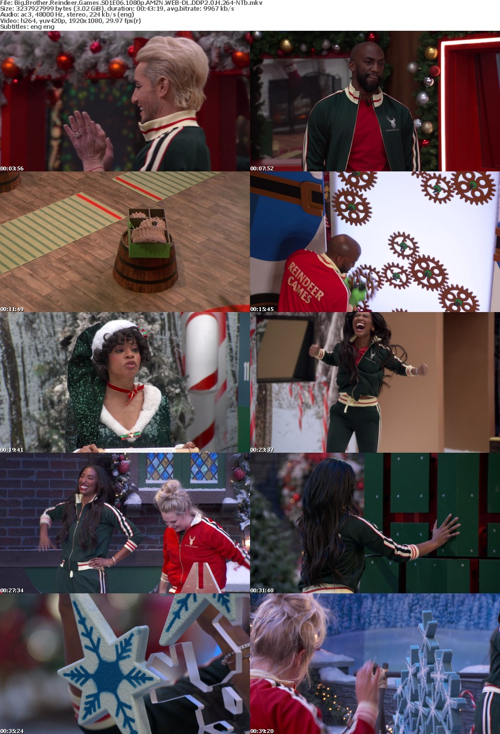 Big Brother Reindeer Games S01E06 1080p AMZN WEB-DL DDP2 0 H 264-NTb