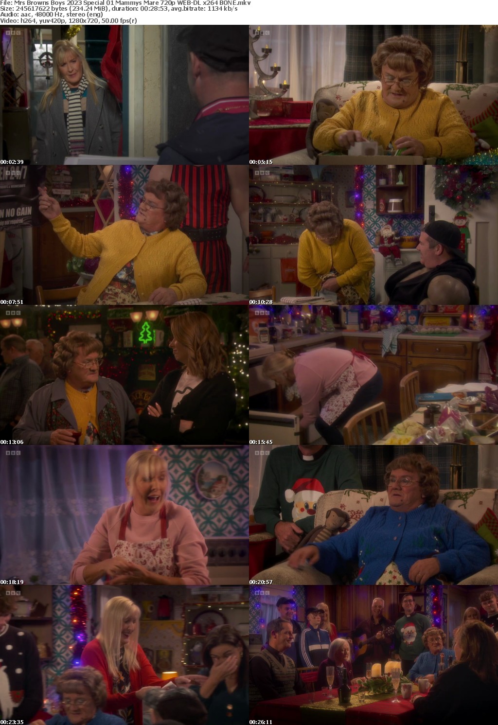 Mrs Browns Boys 2023 Special 01 Mammys Mare 720p WEB-DL x264 BONE