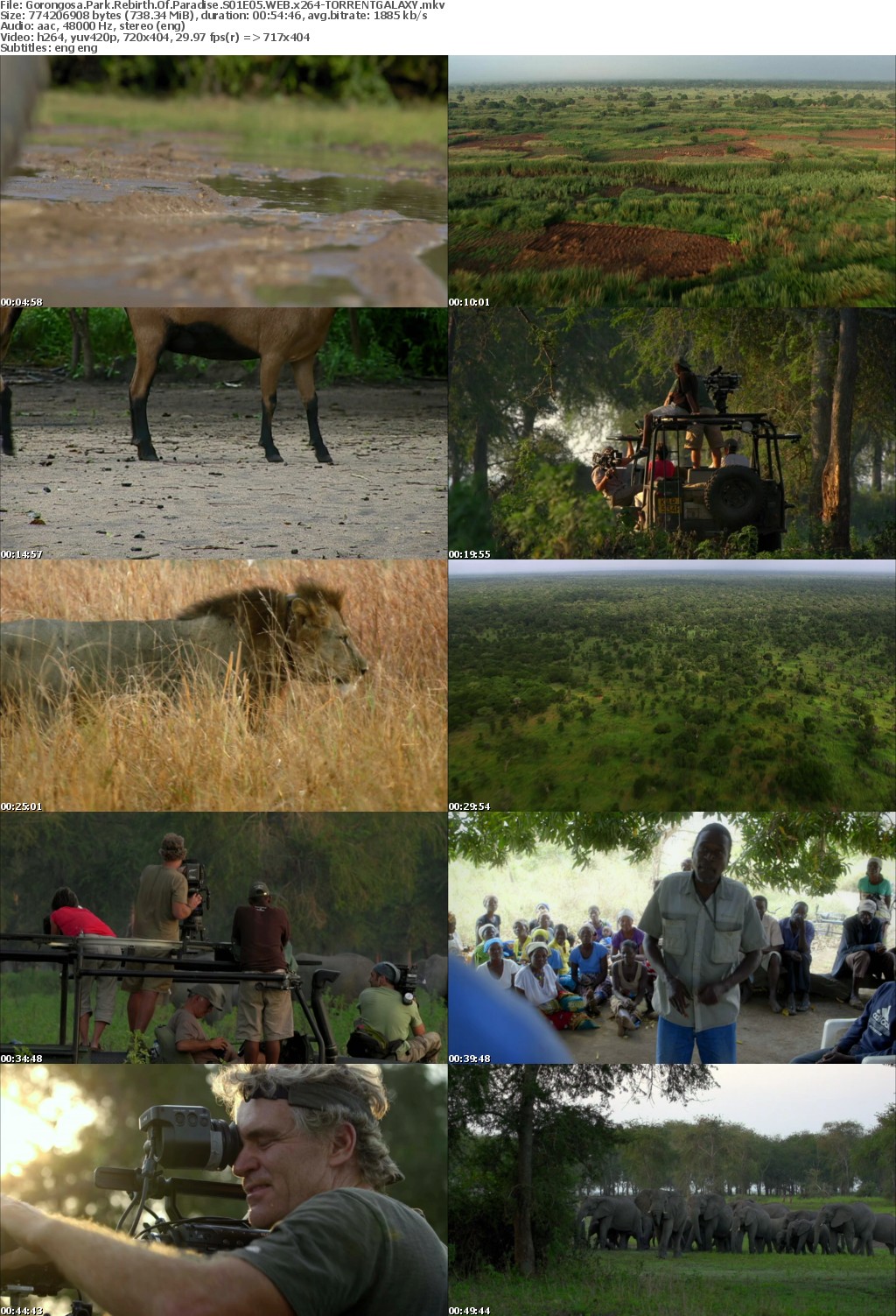 Gorongosa Park Rebirth Of Paradise S01E05 WEB x264-GALAXY