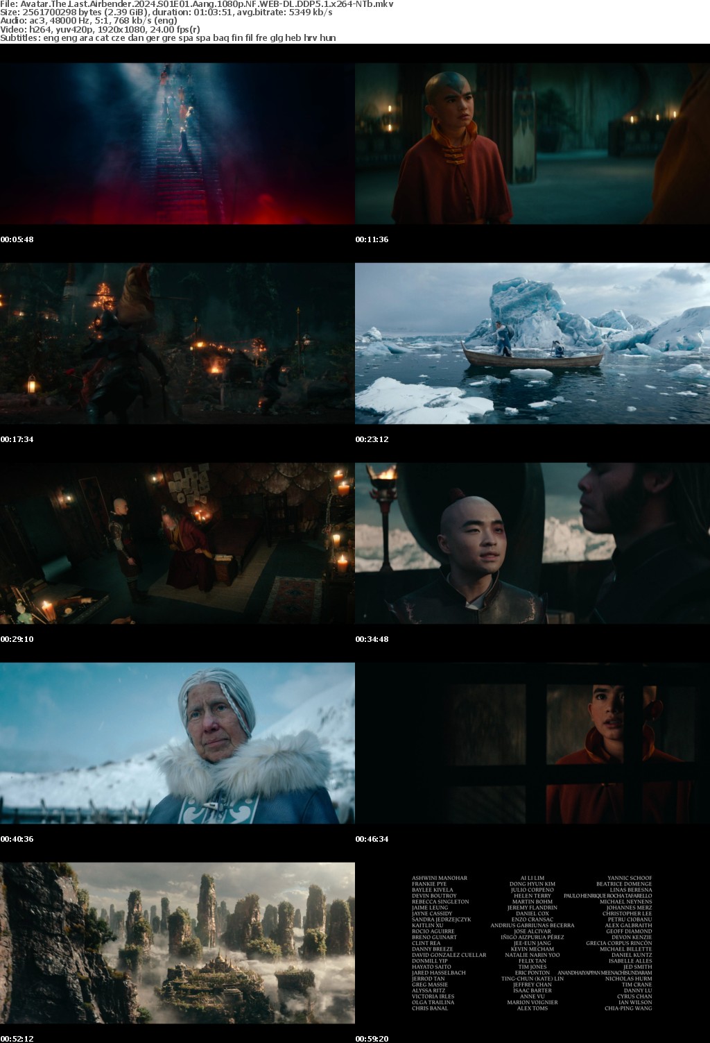 Avatar The Last Airbender 2024 S01E01 Aang 1080p NF WEB-DL DDP5 1 x264-NTb
