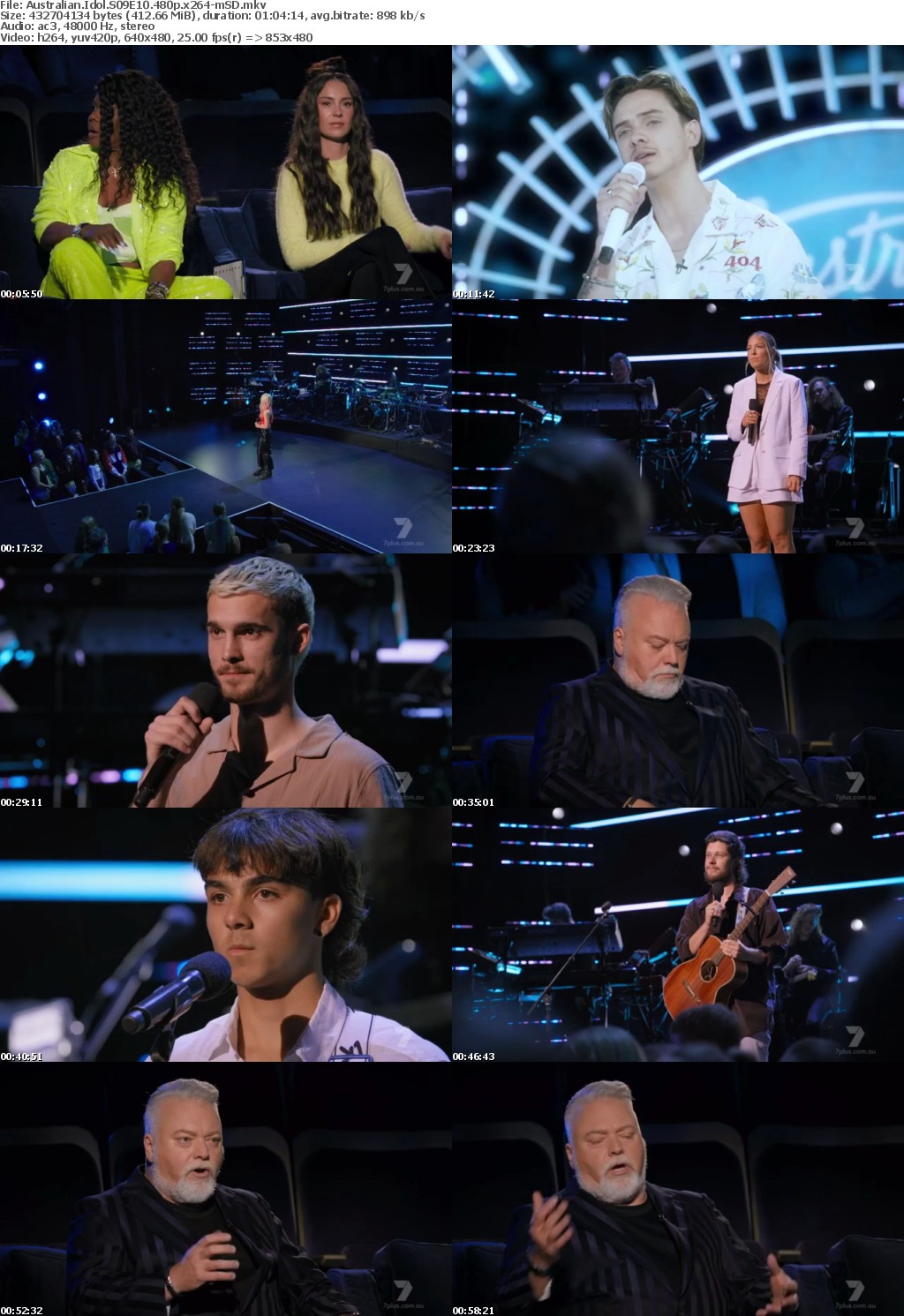 Australian Idol S09E10 480p x264-mSD