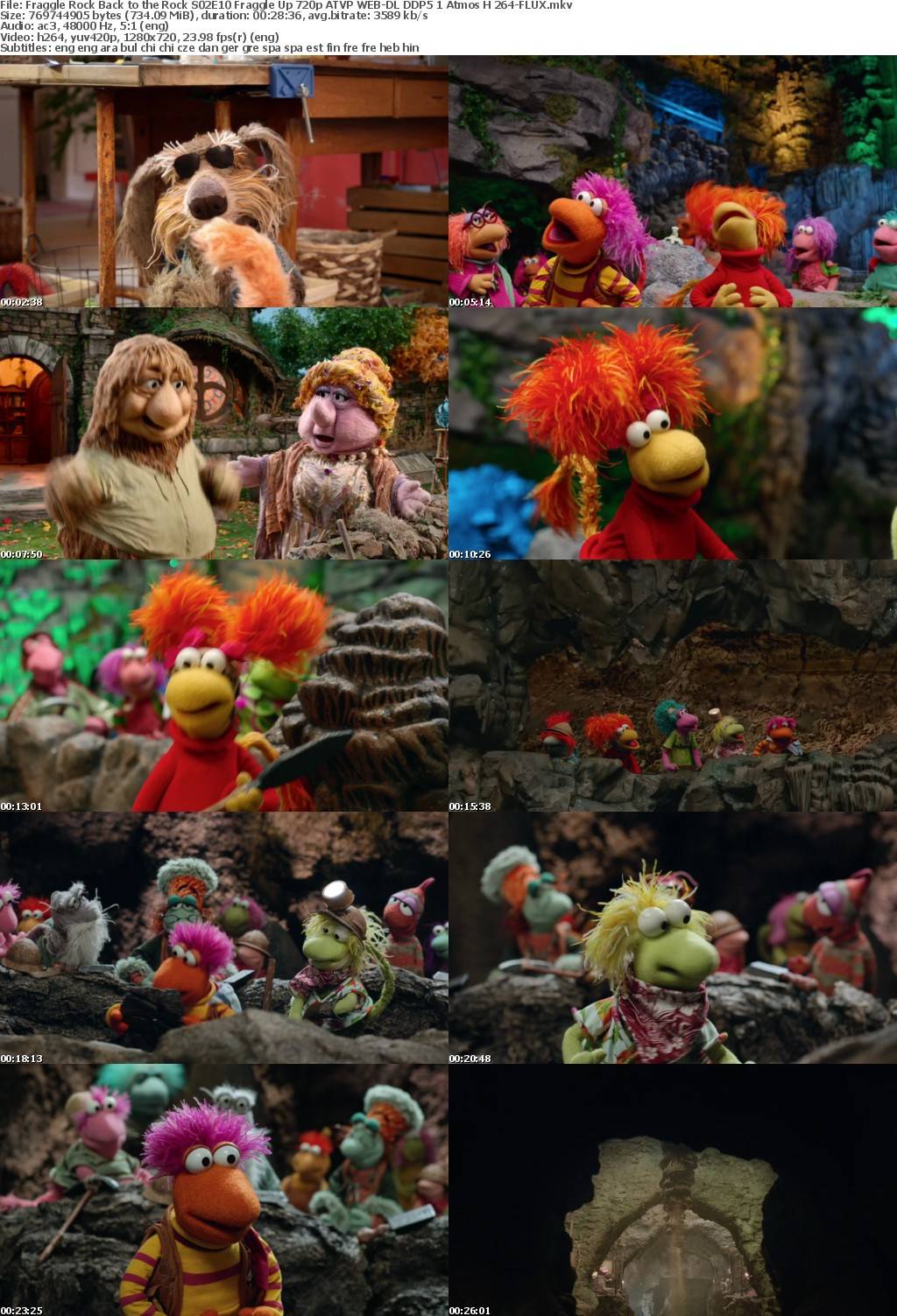 Fraggle Rock Back to the Rock S02E10 Fraggle Up 720p ATVP WEB-DL DDP5 1 Atmos H 264-FLUX