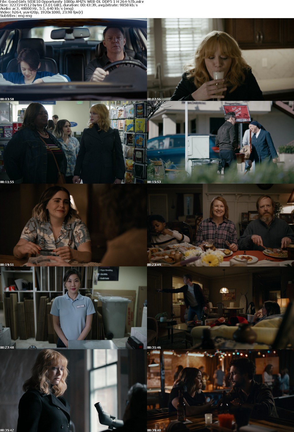 Good Girls S03E10 Opportunity 1080p AMZN WEB-DL DDP5 1 H 264-NTb