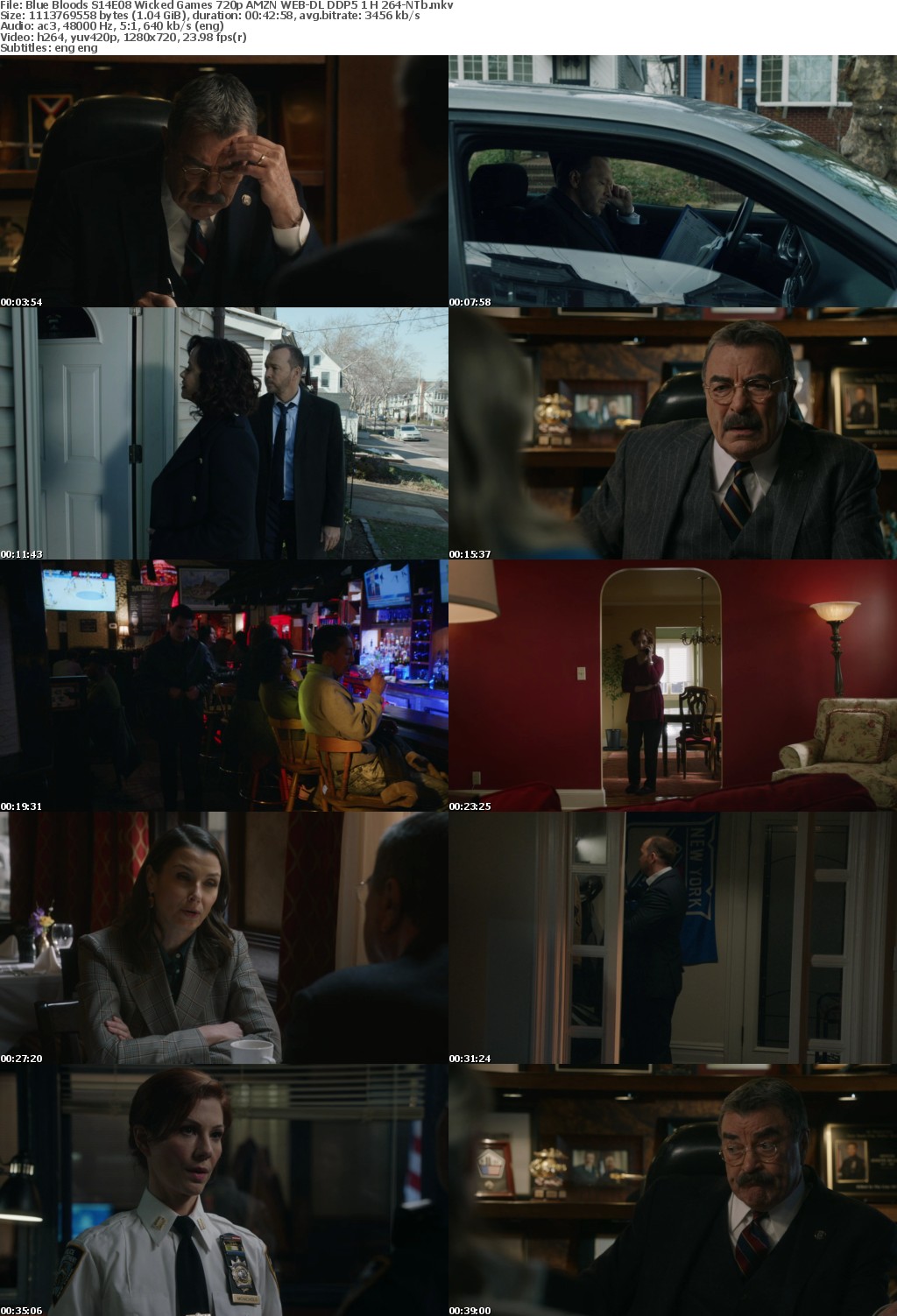 Blue Bloods S14E08 Wicked Games 720p AMZN WEB-DL DDP5 1 H 264-NTb